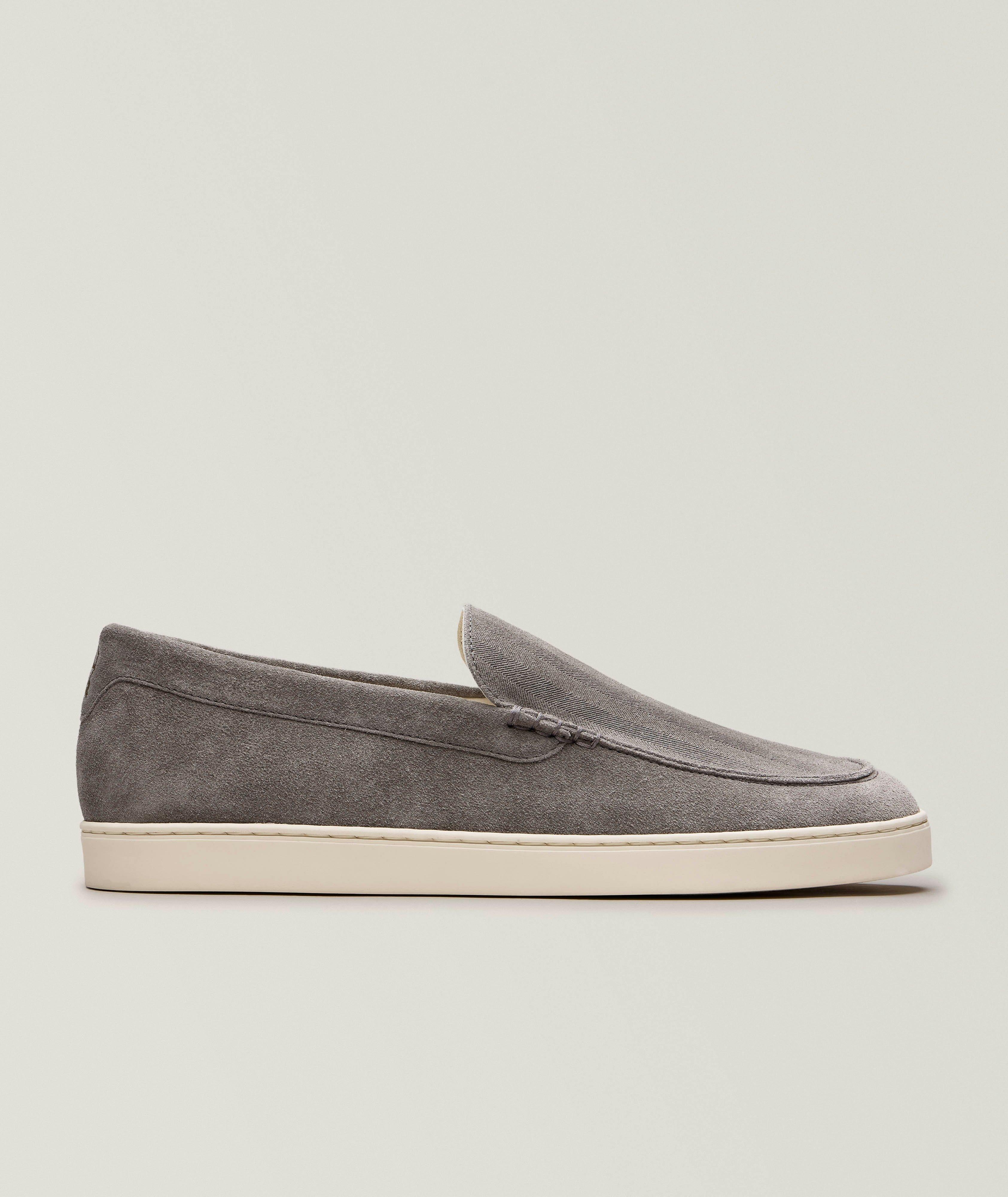 Venetian Suede Slip-On Sneakers image 0