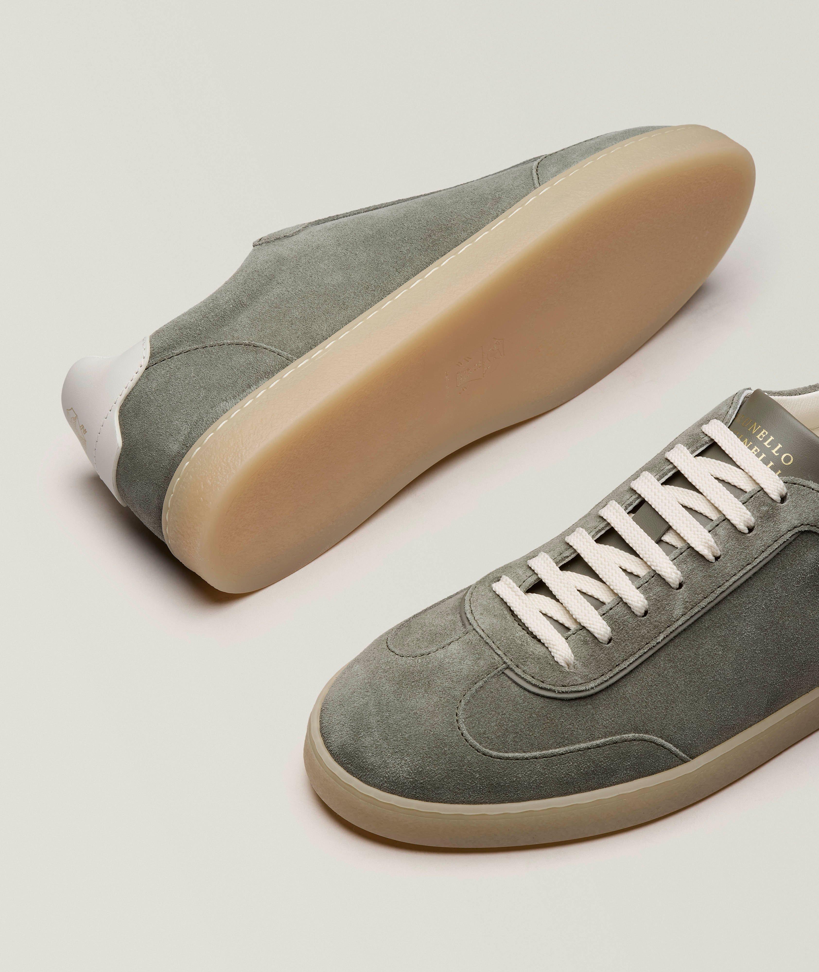 Washed Suede Sneakers image 3