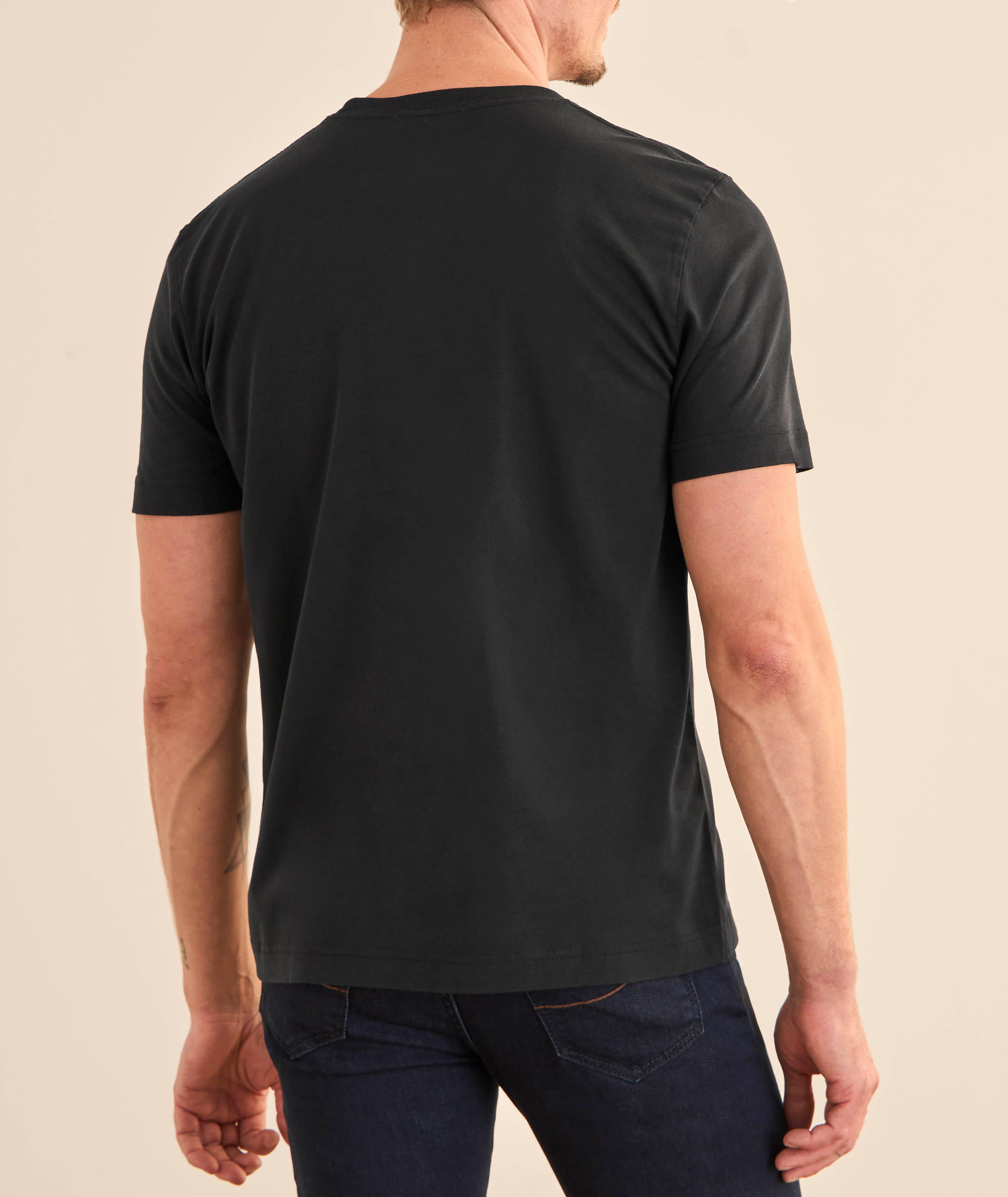 Lyocell-Cotton Crewneck T-Shirt image 2