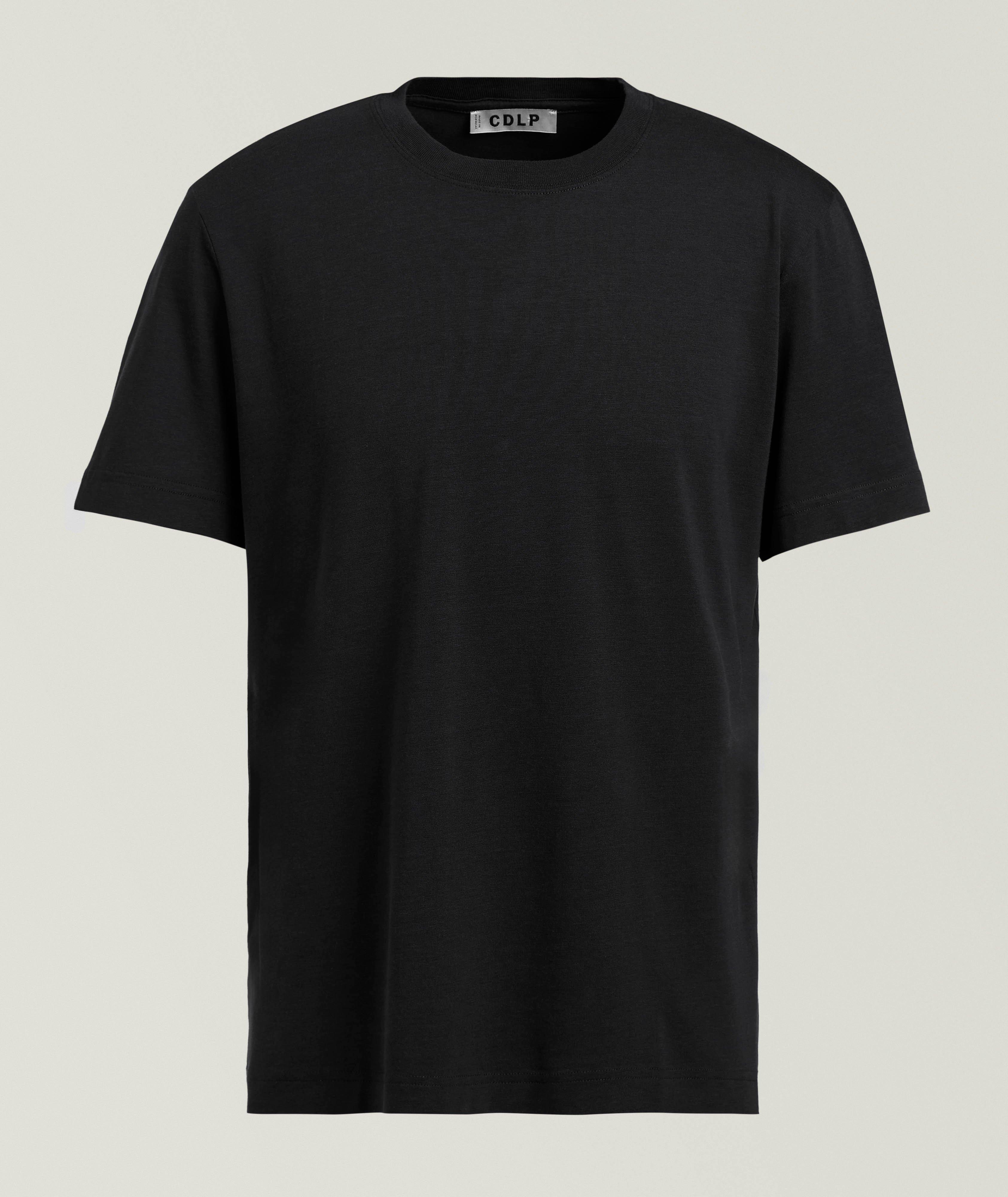 Lyocell-Cotton Crewneck T-Shirt image 0