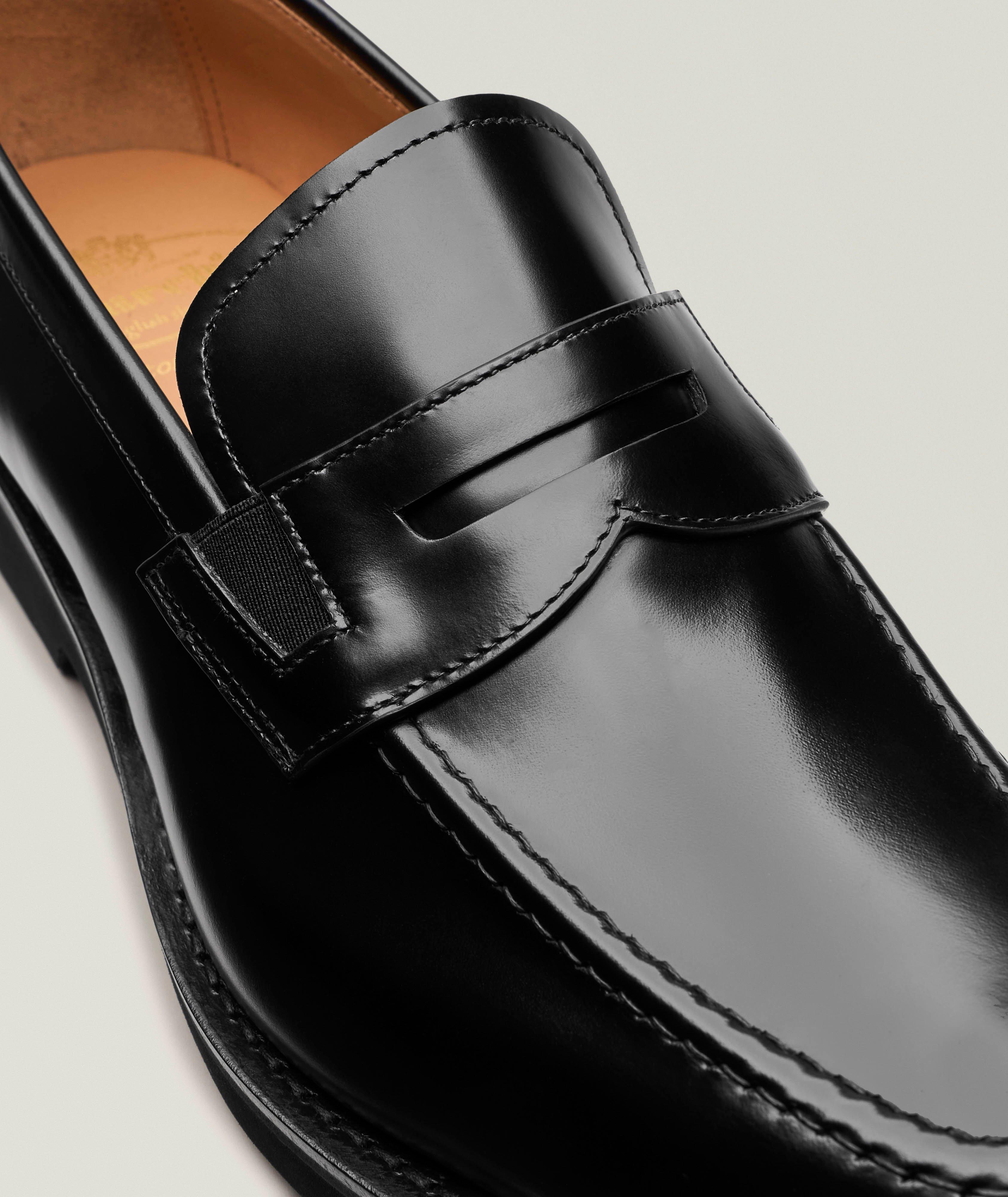 Parham L Polished Leather Penny Loafers image 2