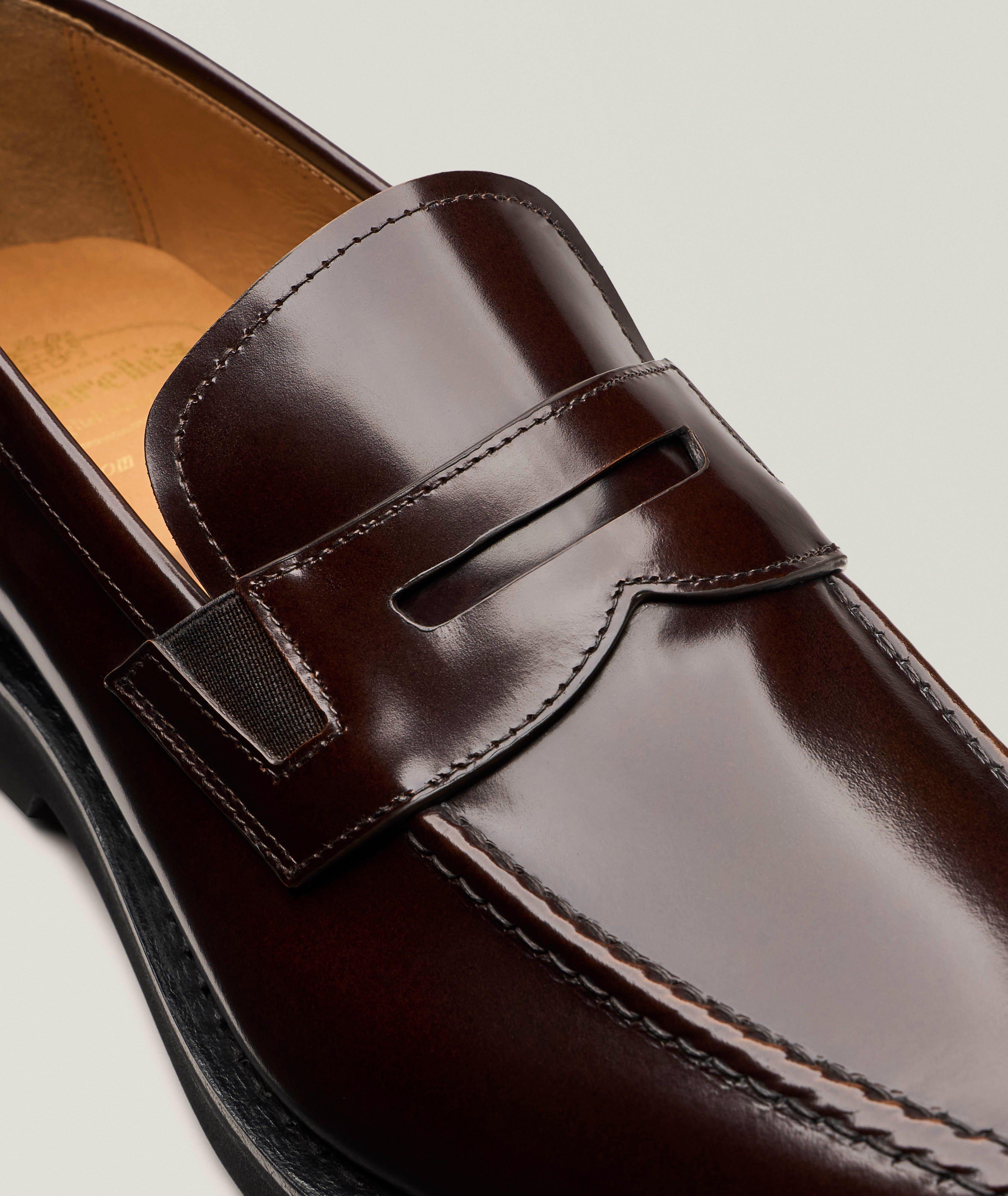 Parham L Polished Leather Penny Loafers image 2
