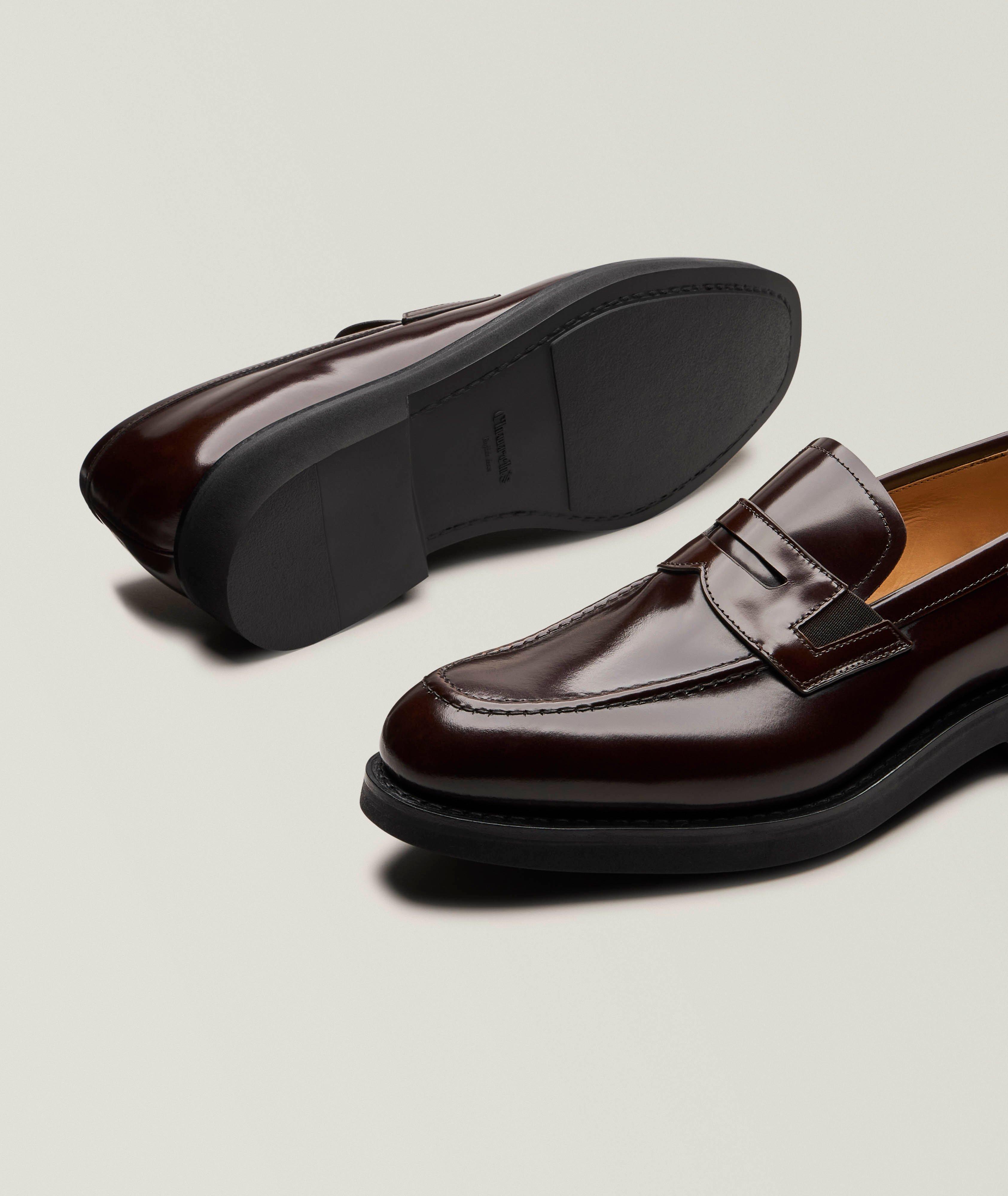 Parham L Polished Leather Penny Loafers image 3