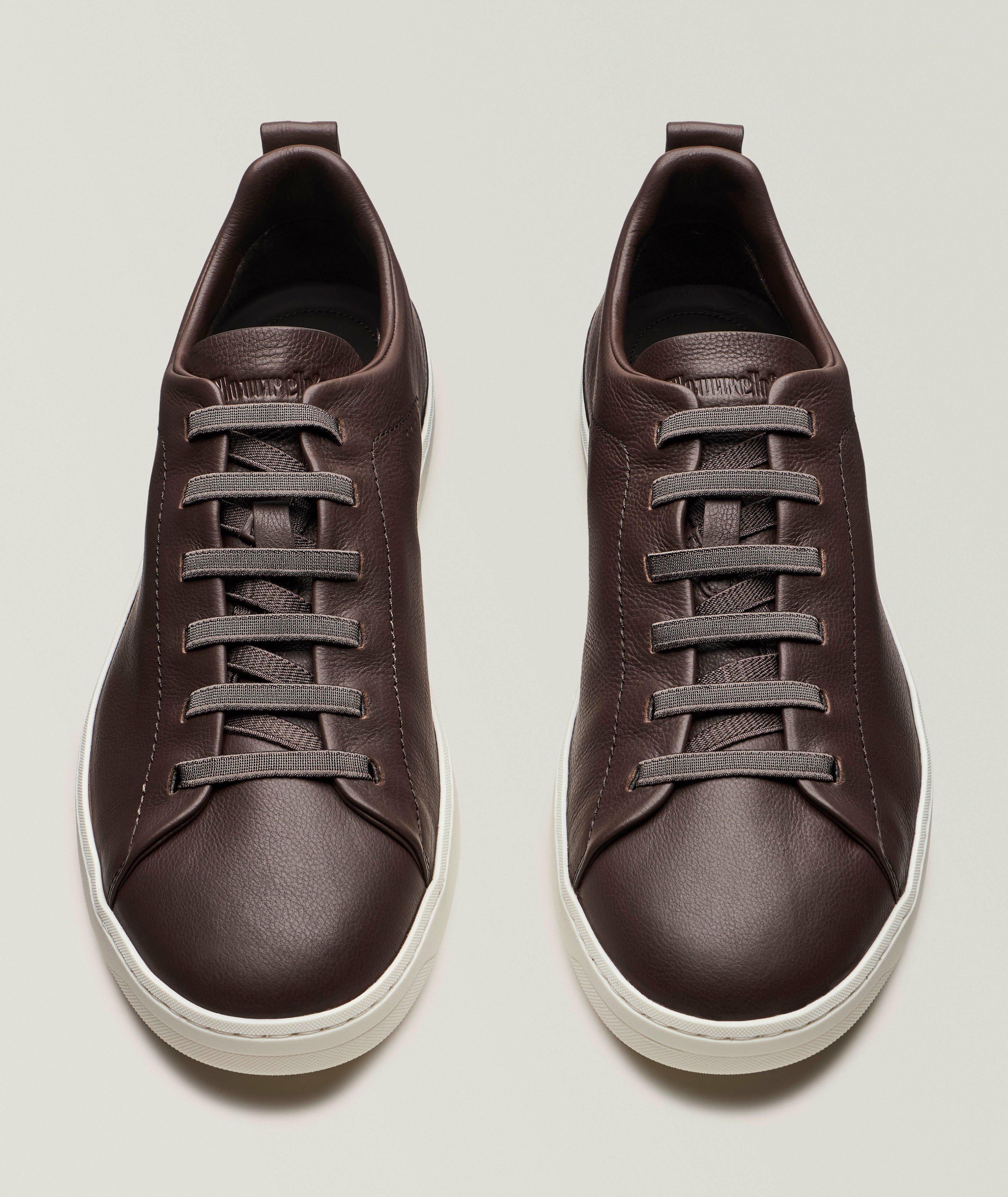 Chaussures sport en cuir grainé Rochdale image 1