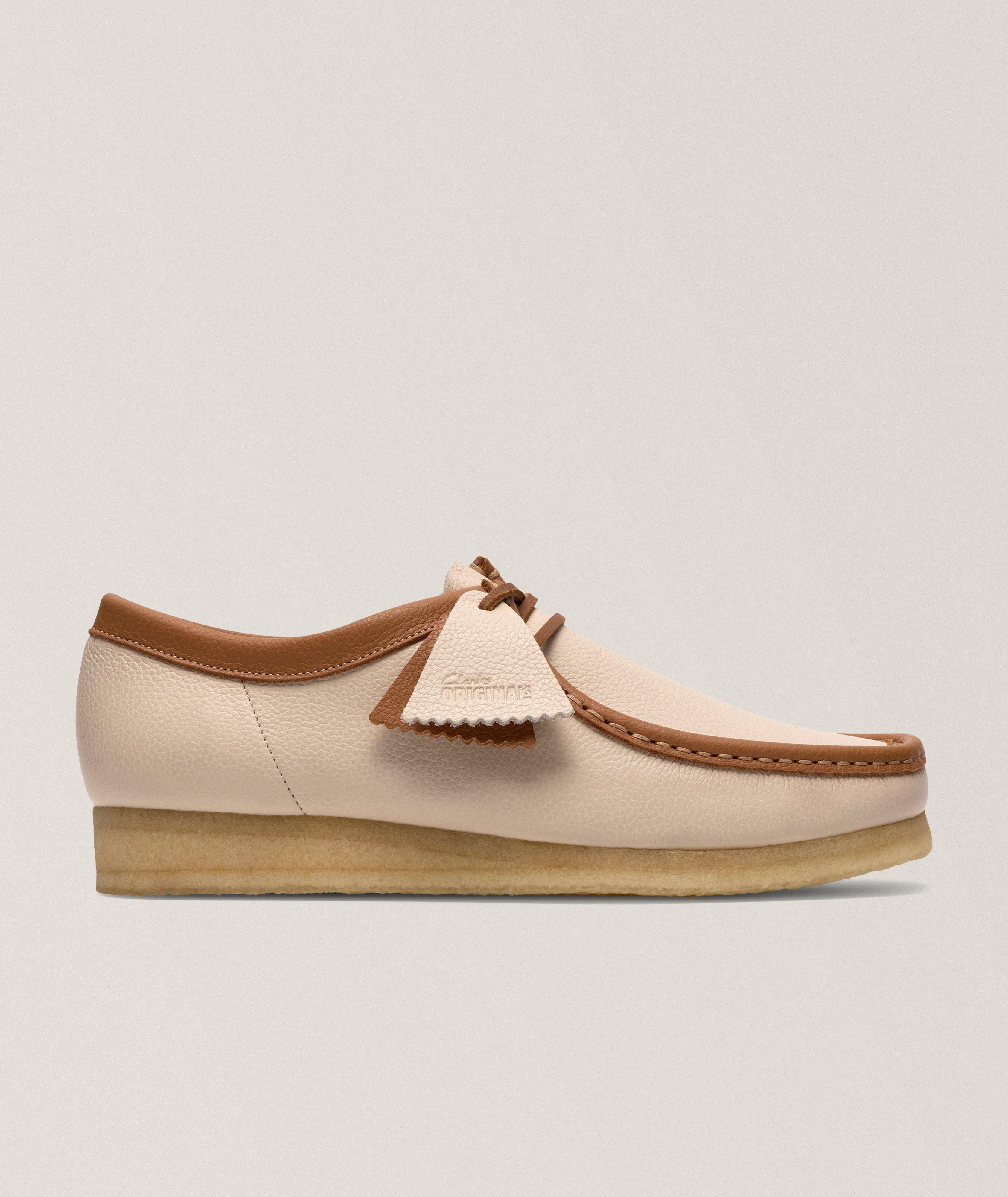 Clarks Combination Leather Wallabee