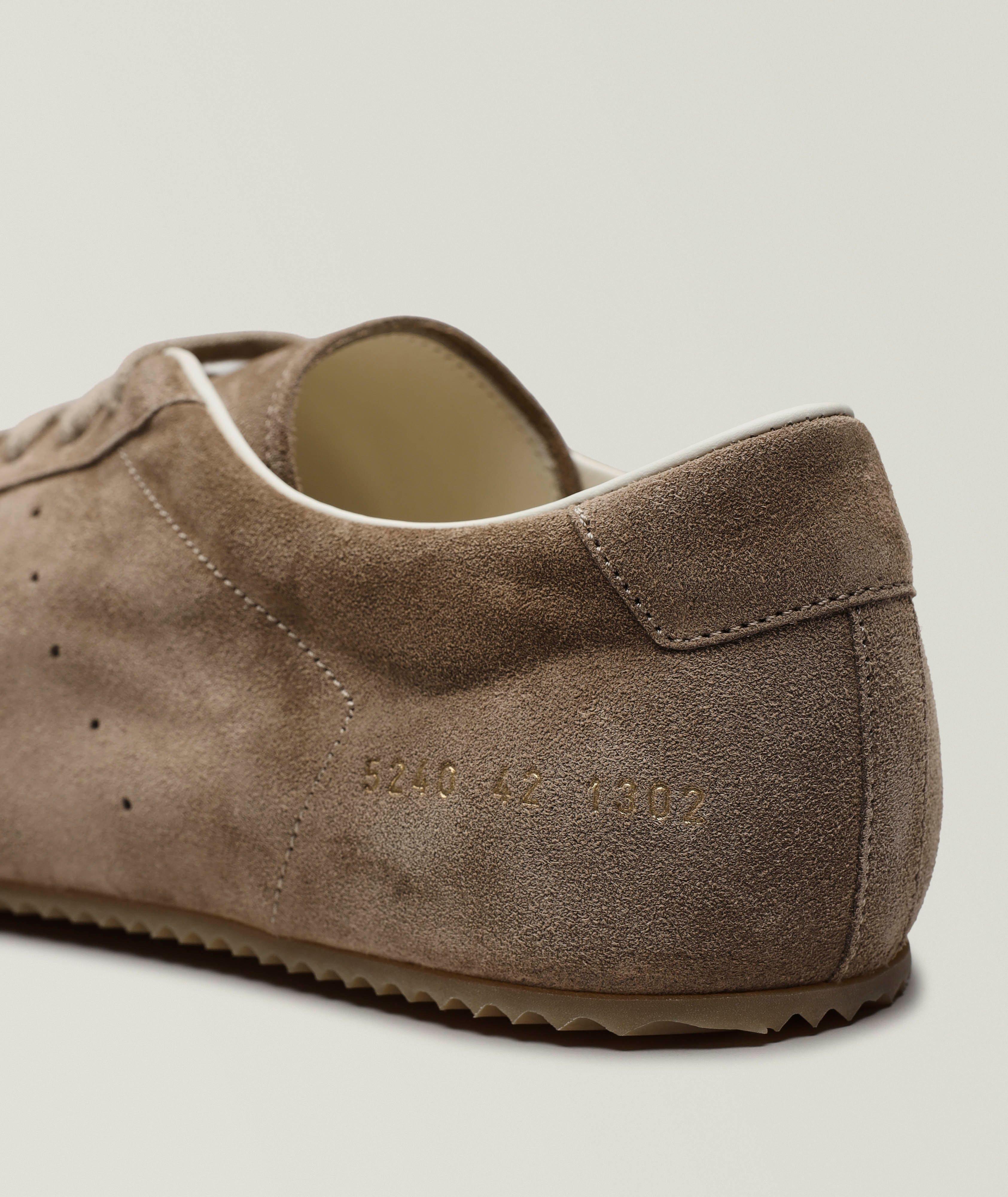 Chaussures sport suède conduite image 2