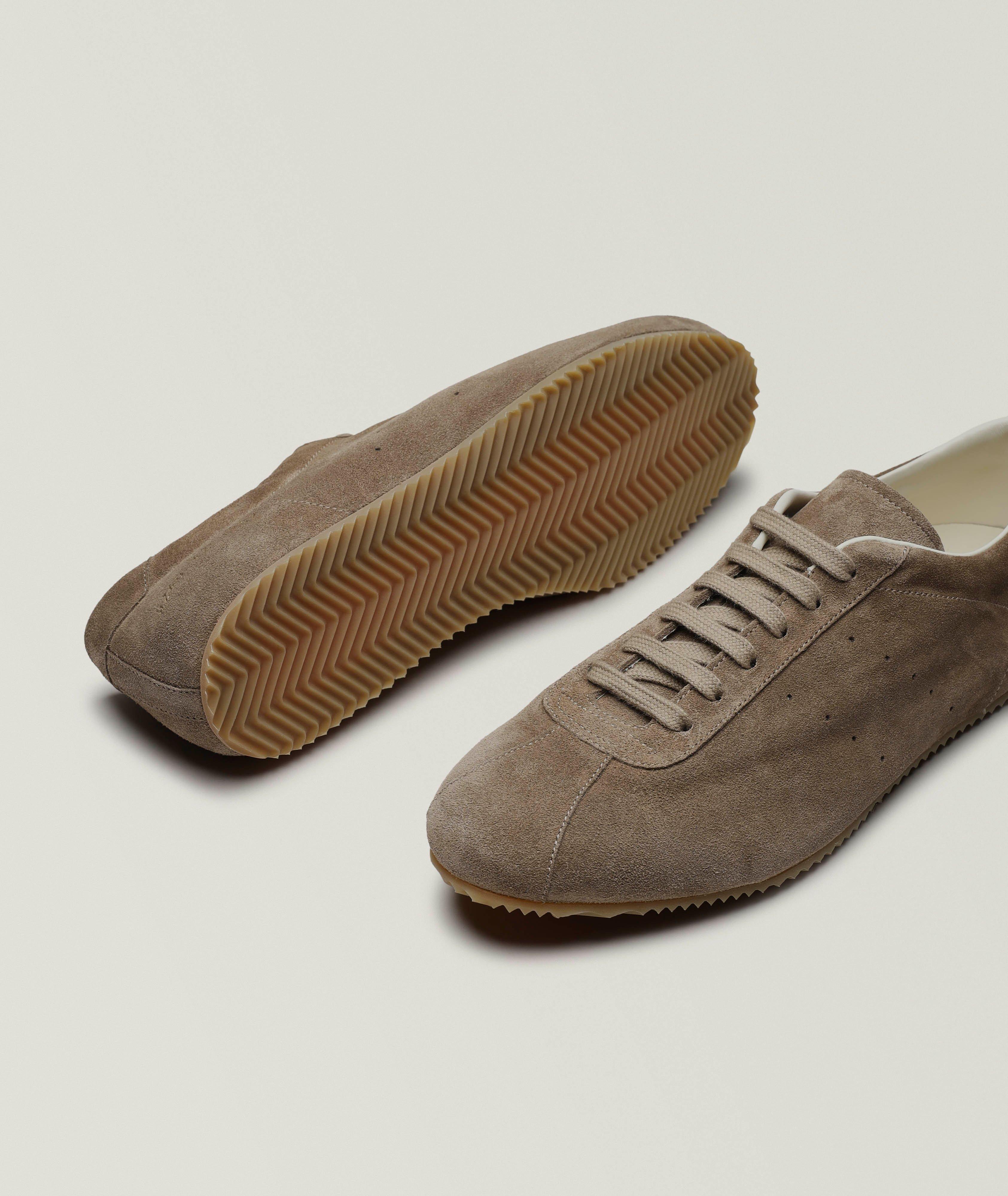 Chaussures sport suède conduite image 3