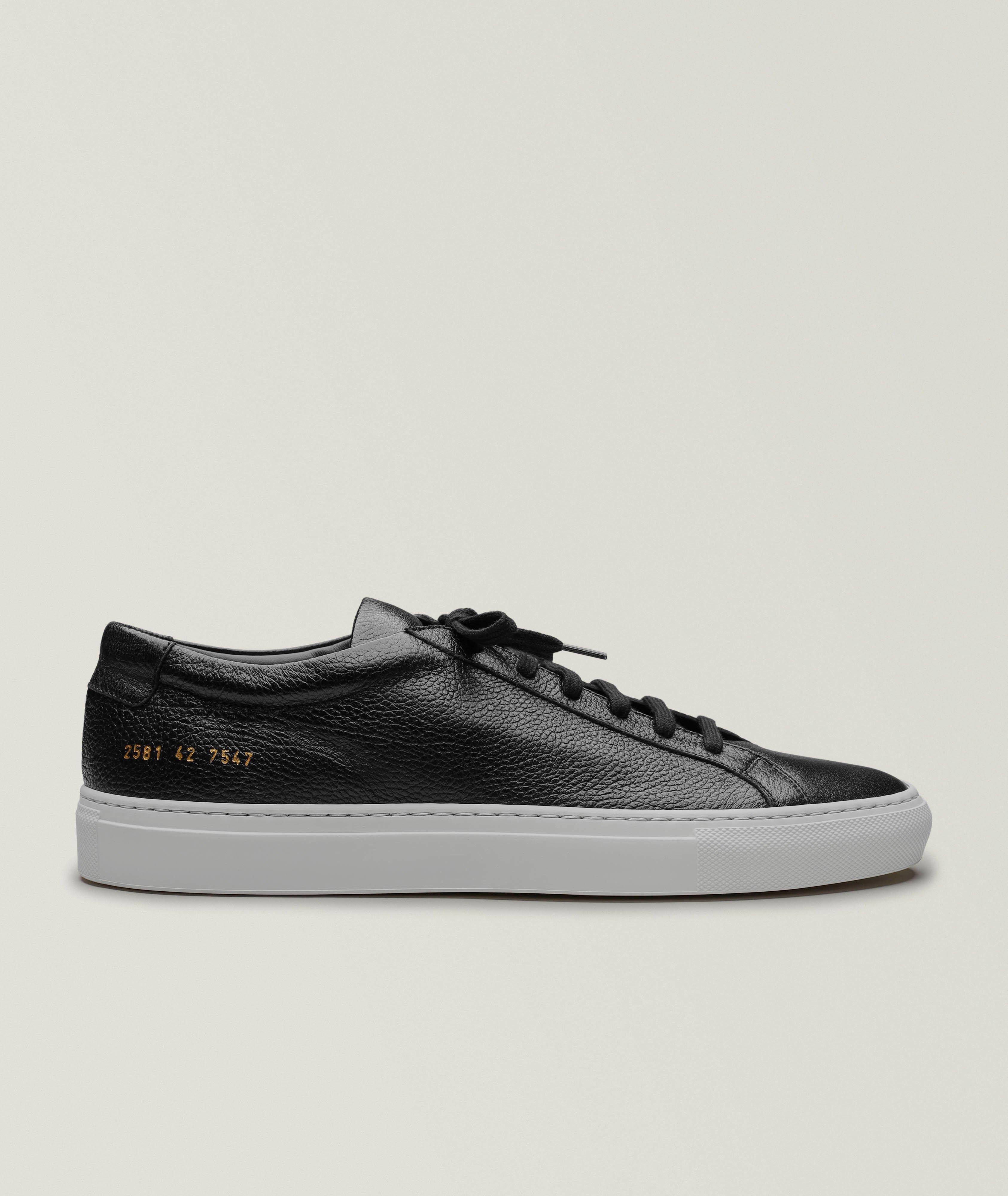 Achilles Grained Leather Sneakers  image 0