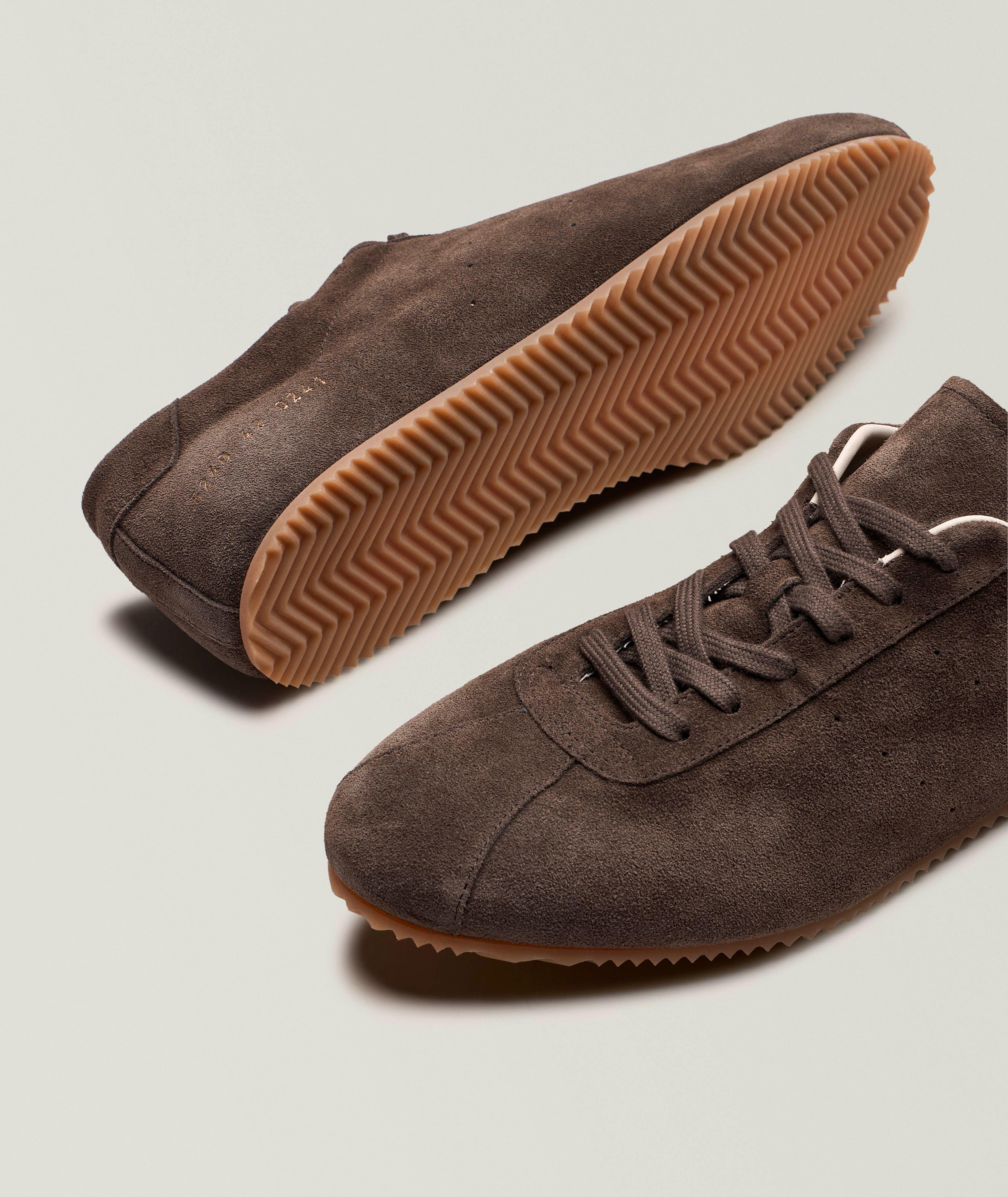 Chaussures sport suède conduite image 3