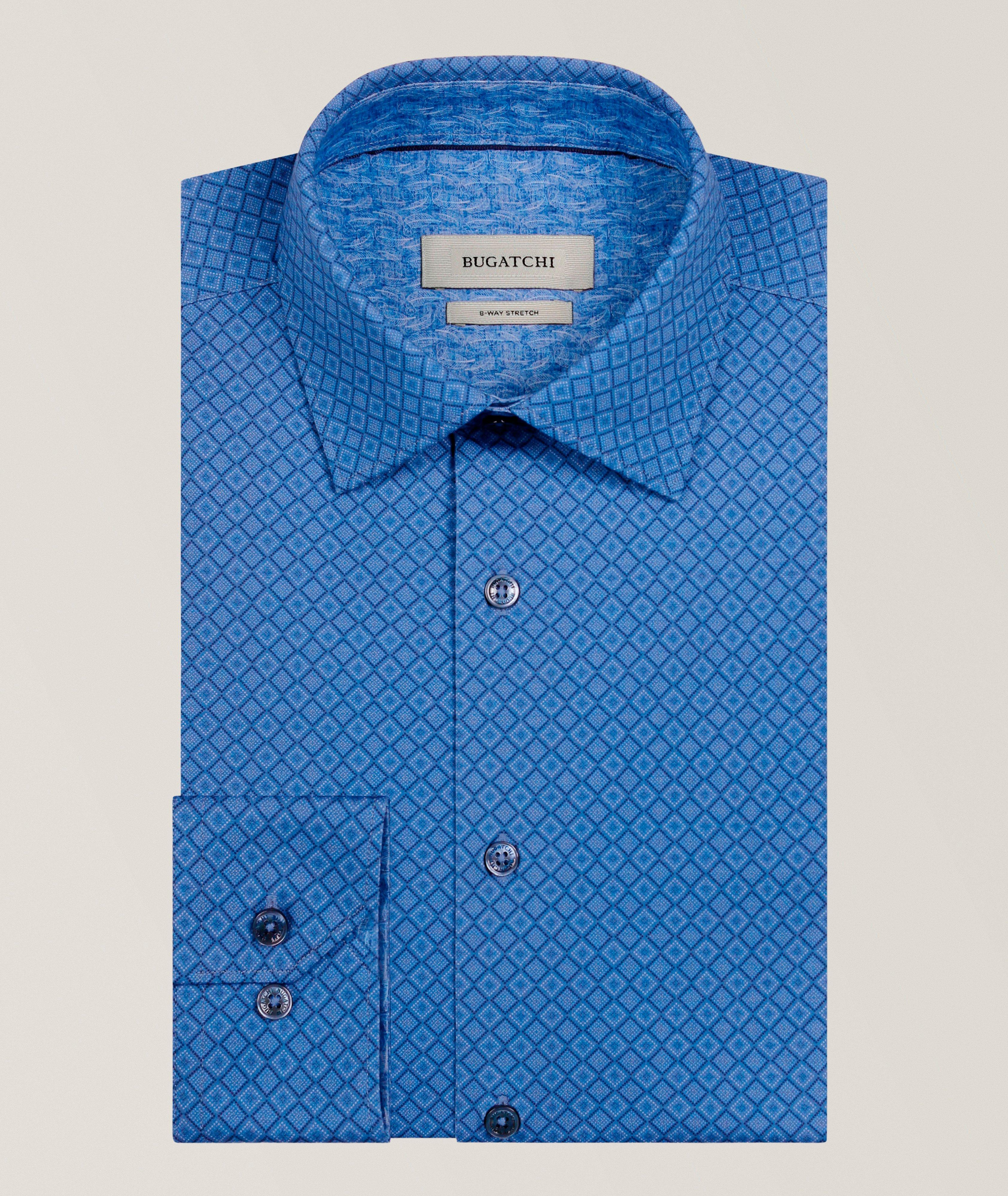 Bugatchi Jimmy Diamond & Leaf OoohCotton Shirt