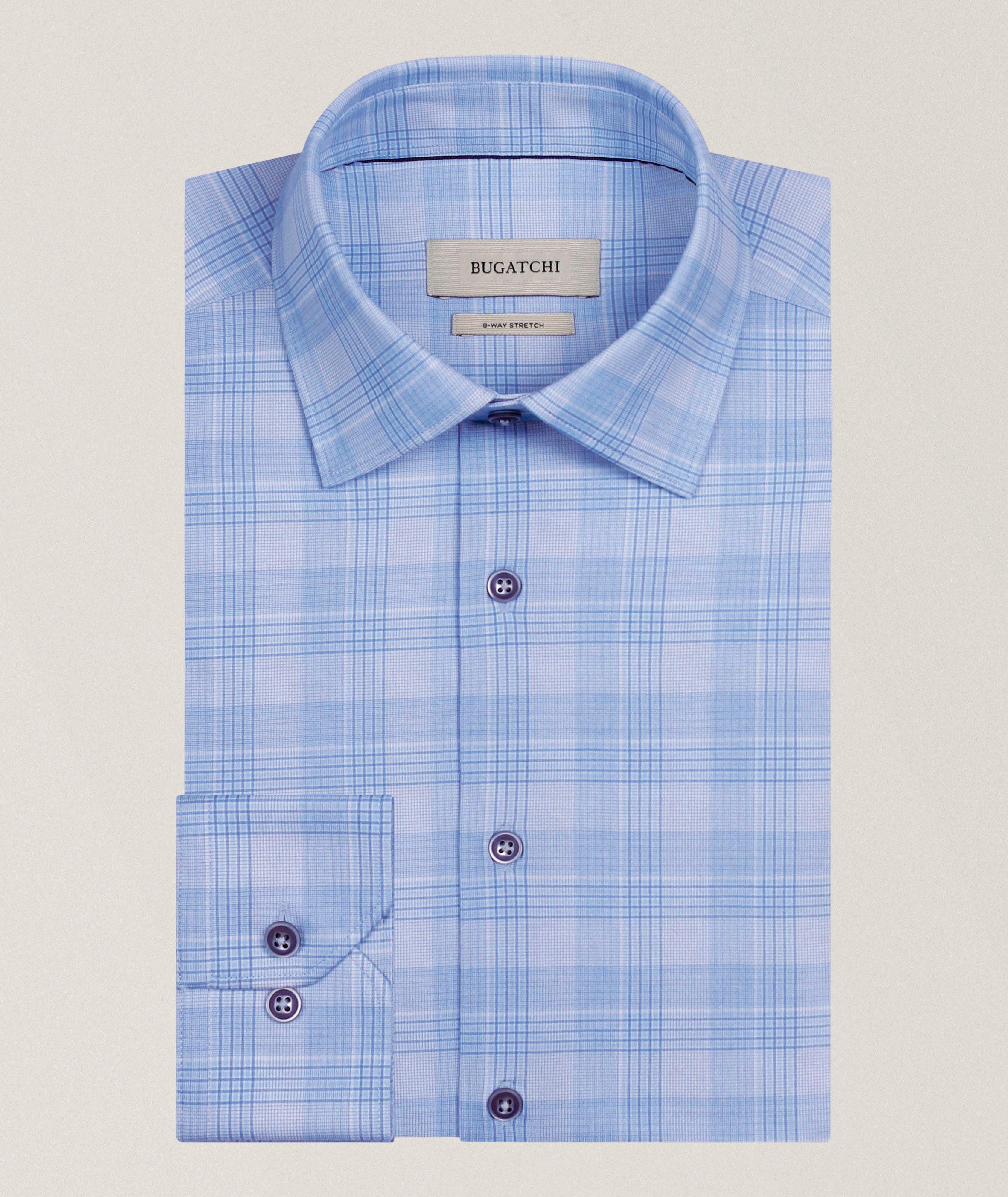 Bugatchi James Graph Plaid OoohCotton Shirt
