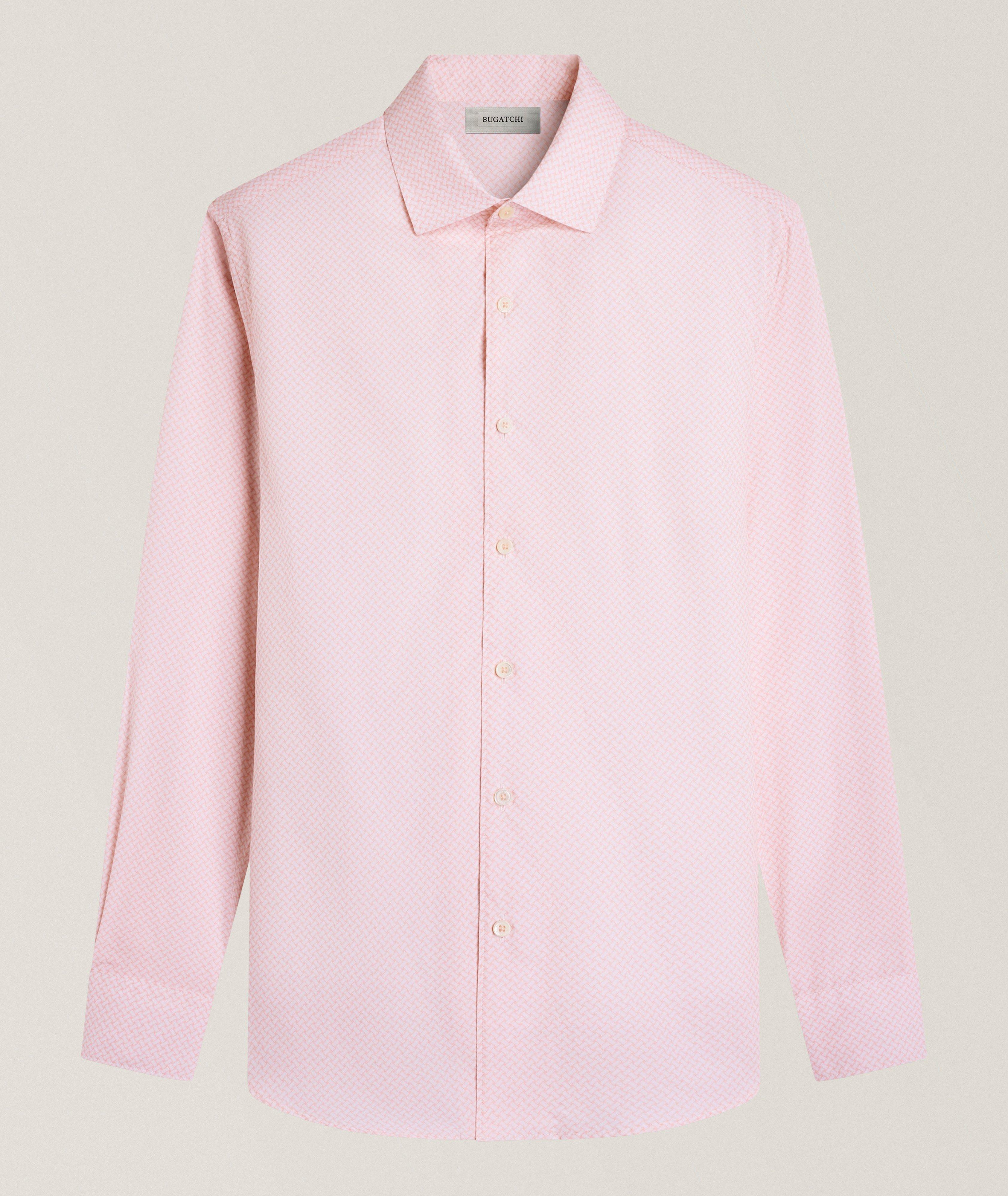 Bugatchi Alvin Basketweave Cotton Shirt