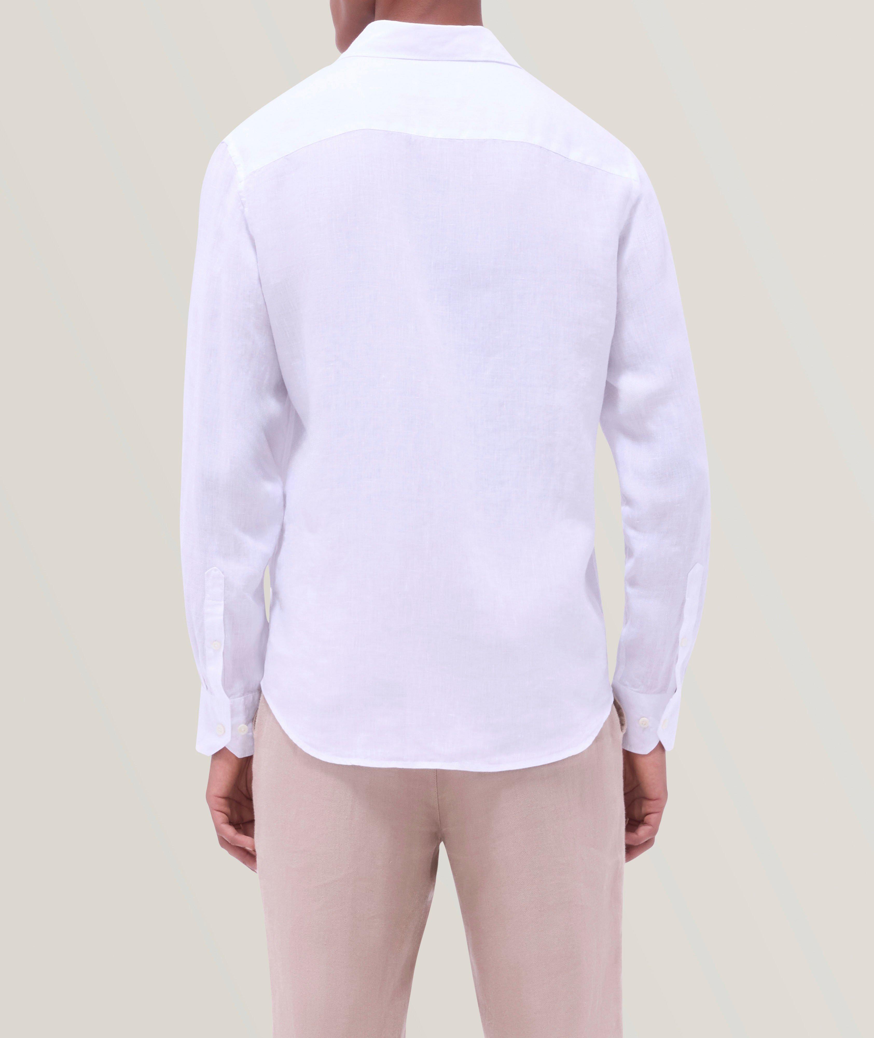 Axel Solid Linen Shirt image 2