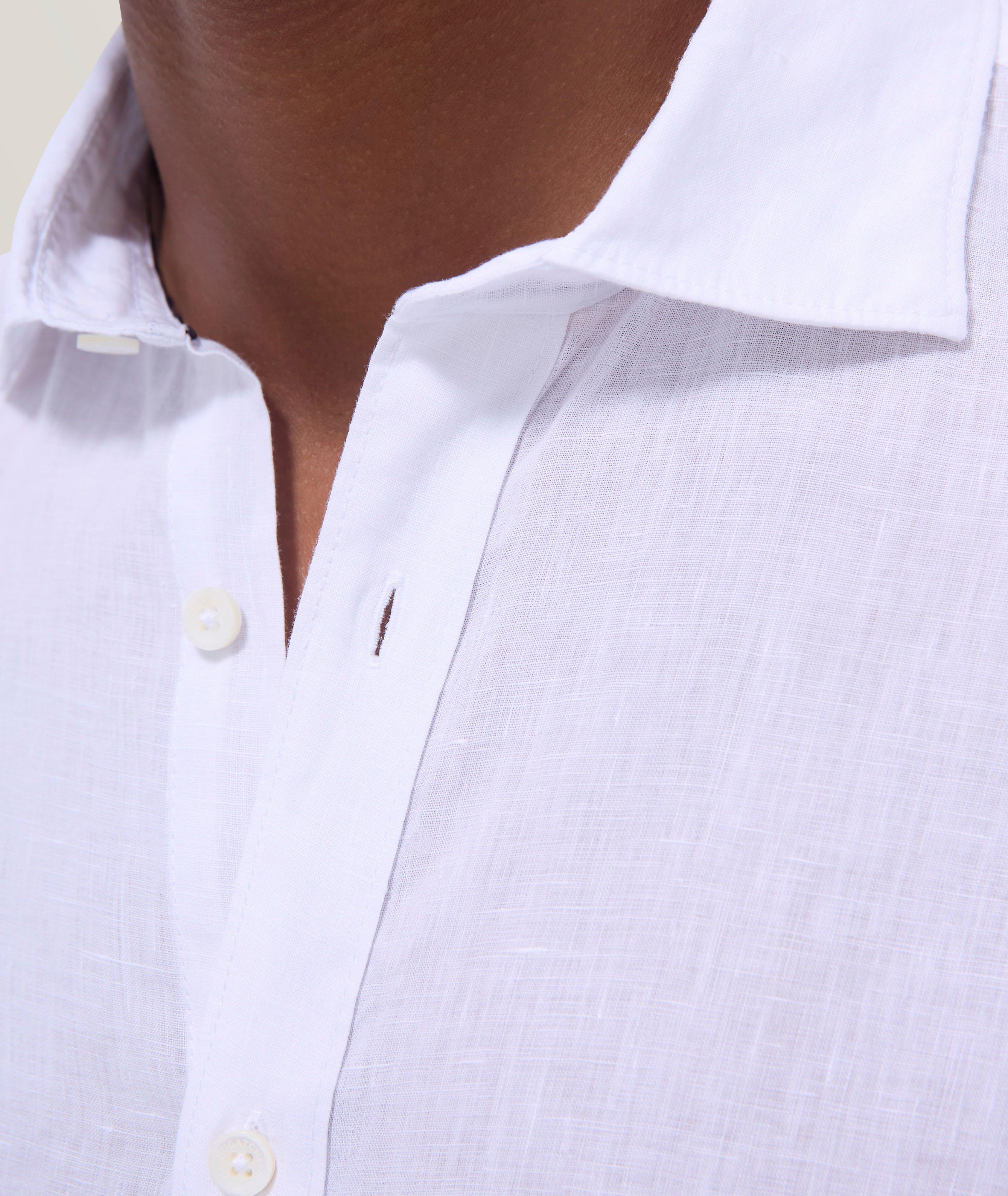 Axel Solid Linen Shirt image 3