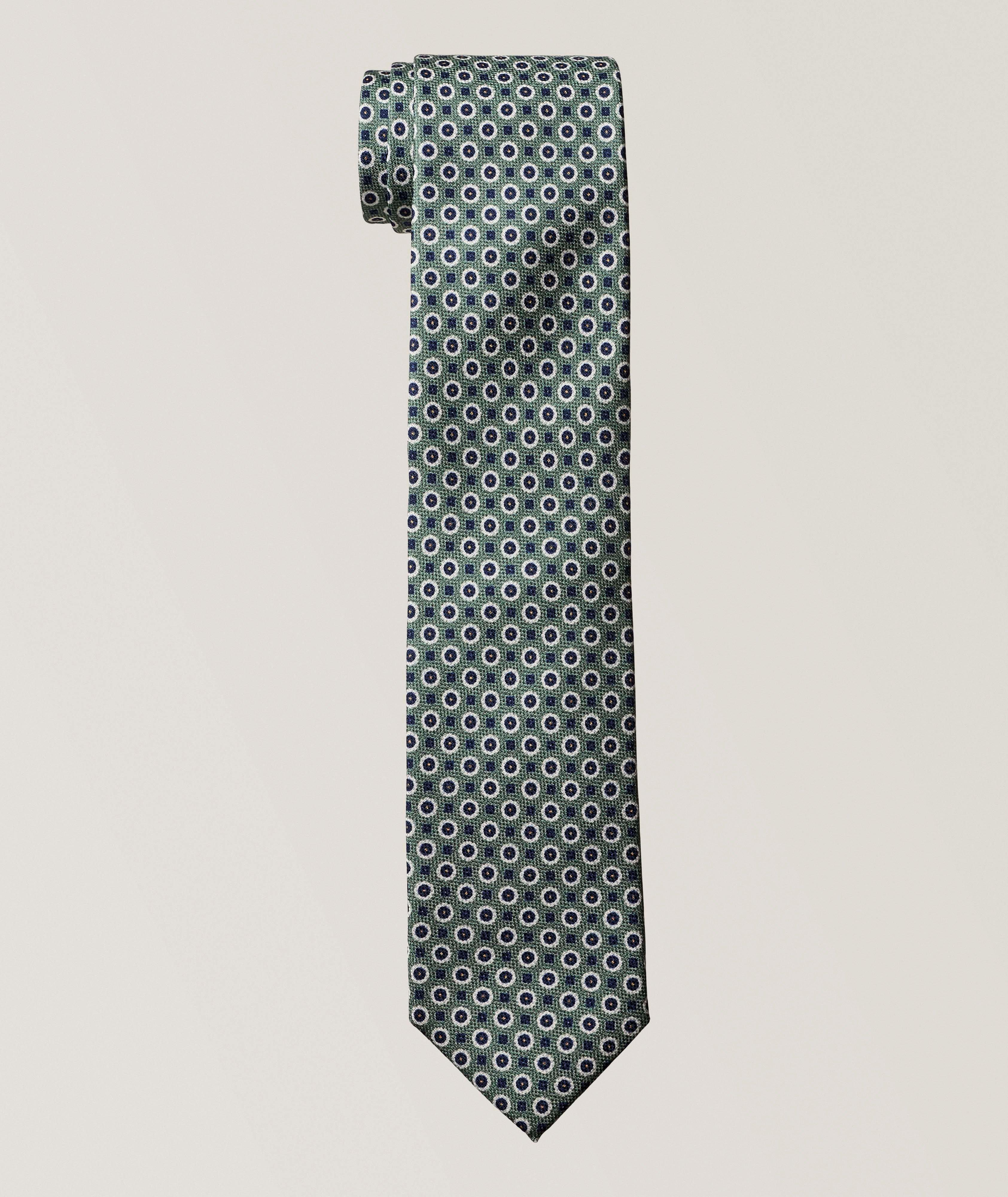 Altea Dot-Print Silk Tie 