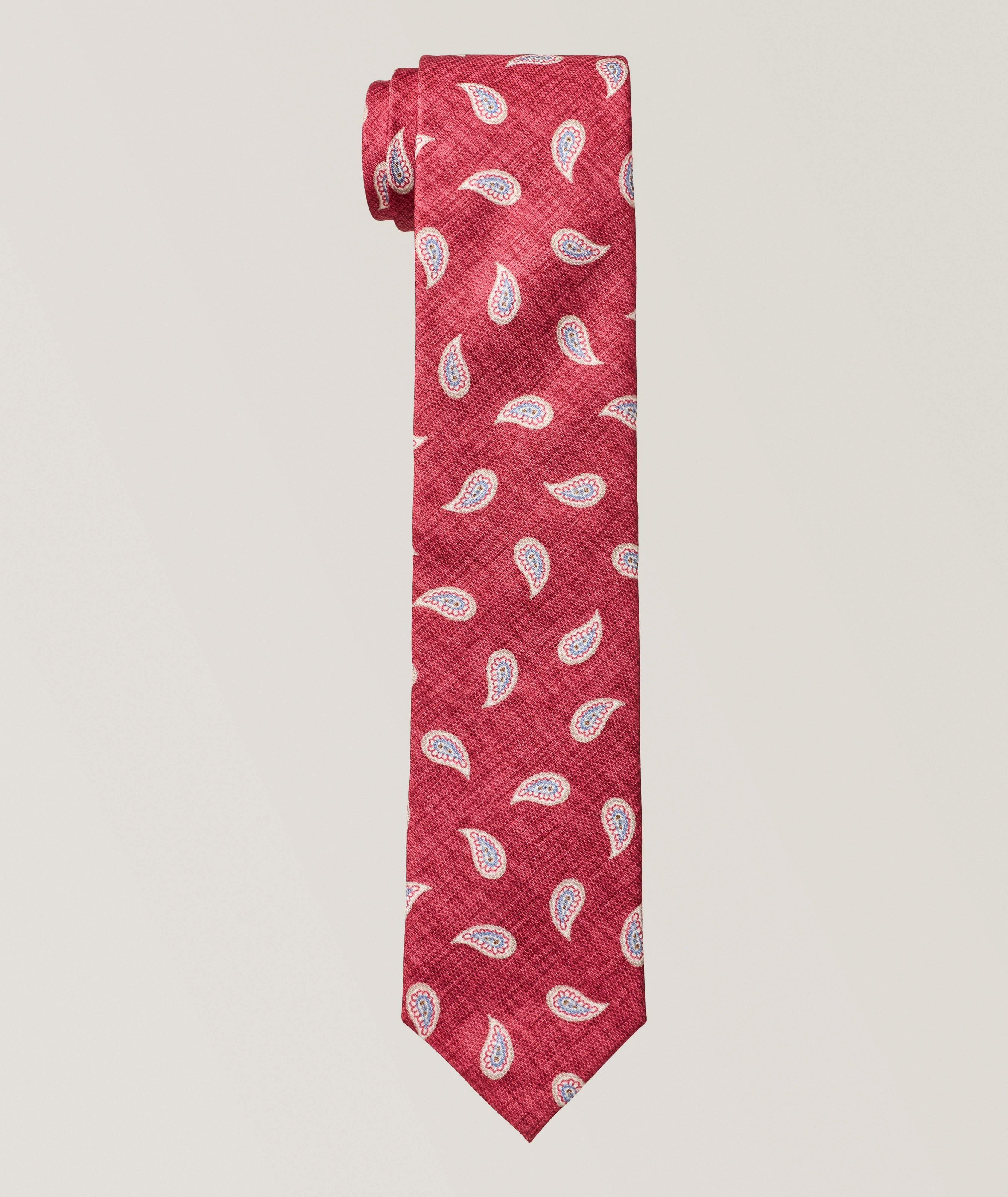 Altea Paisley Silk Tie 