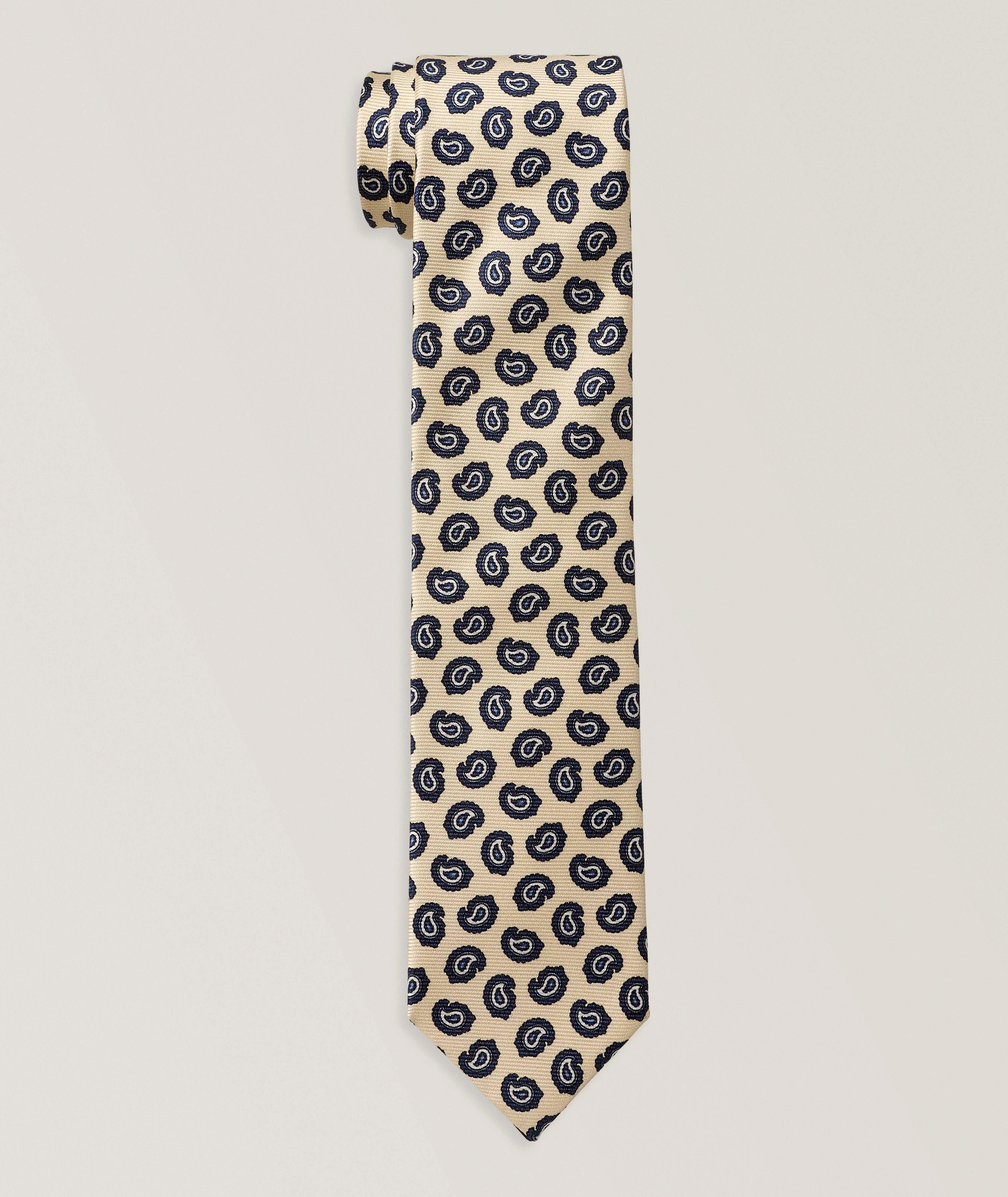 Altea Paisley Silk Tie 