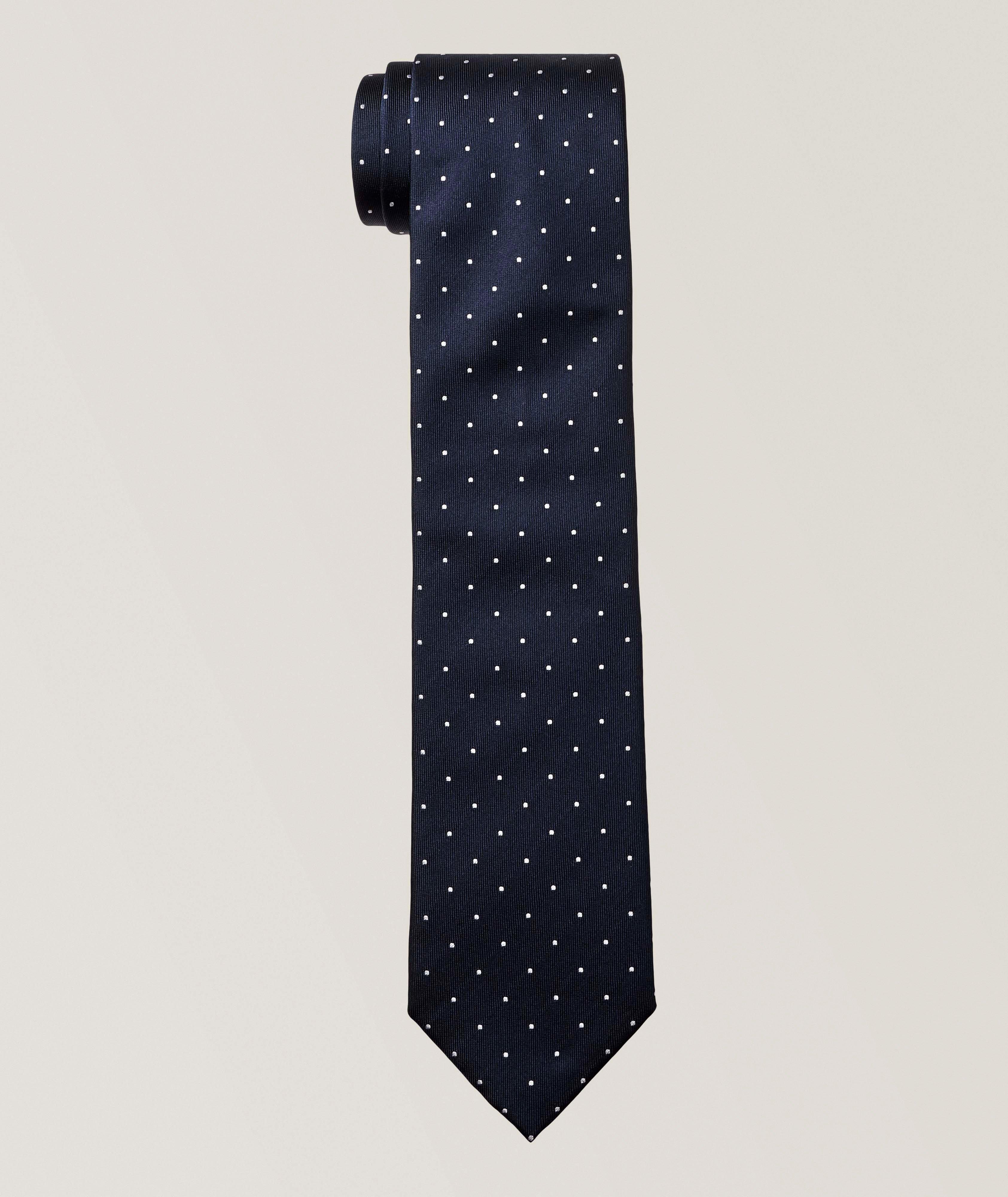 Altea Polka Dot Silk Tie 