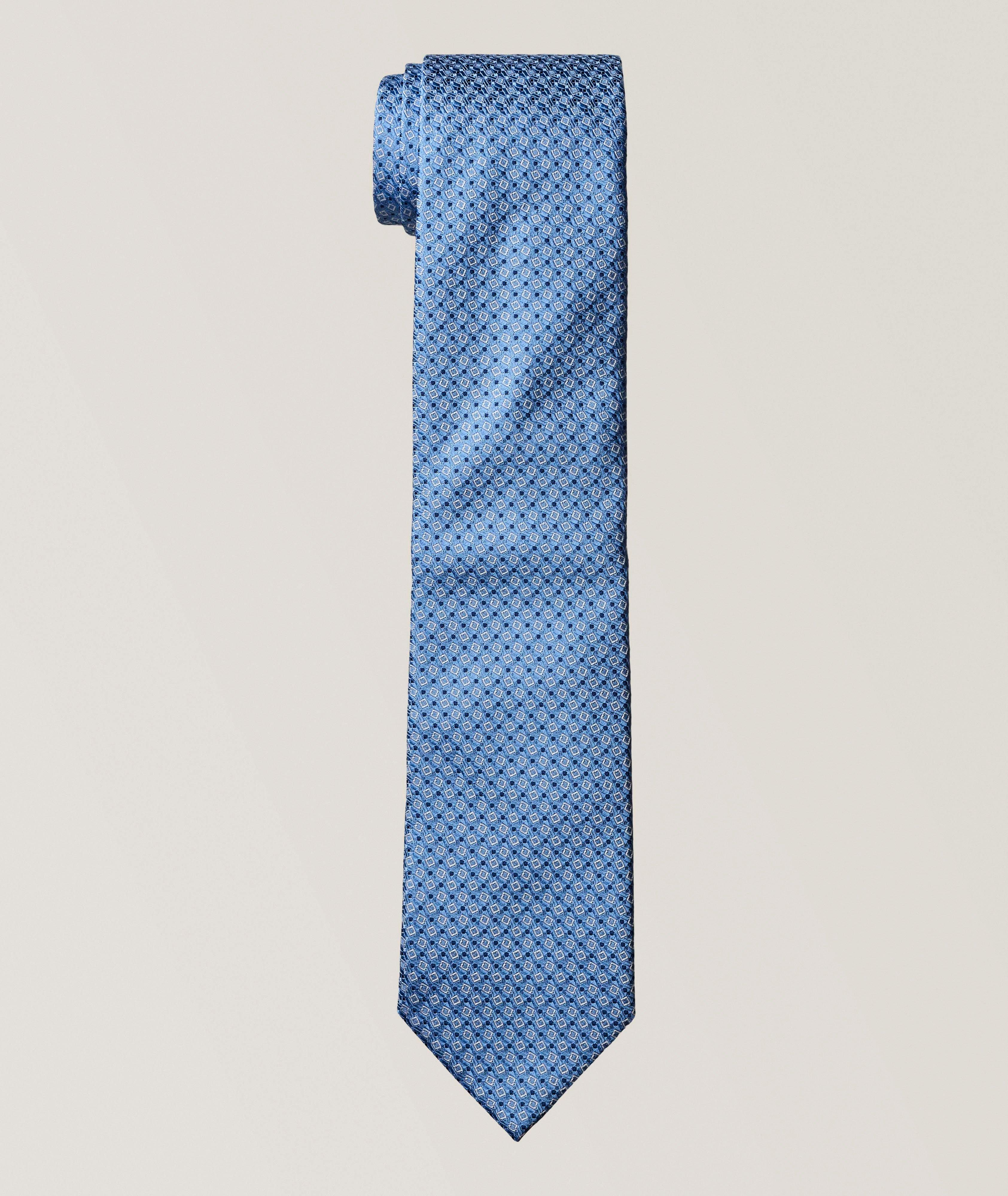 Altea Tonal Neat Silk Tie 