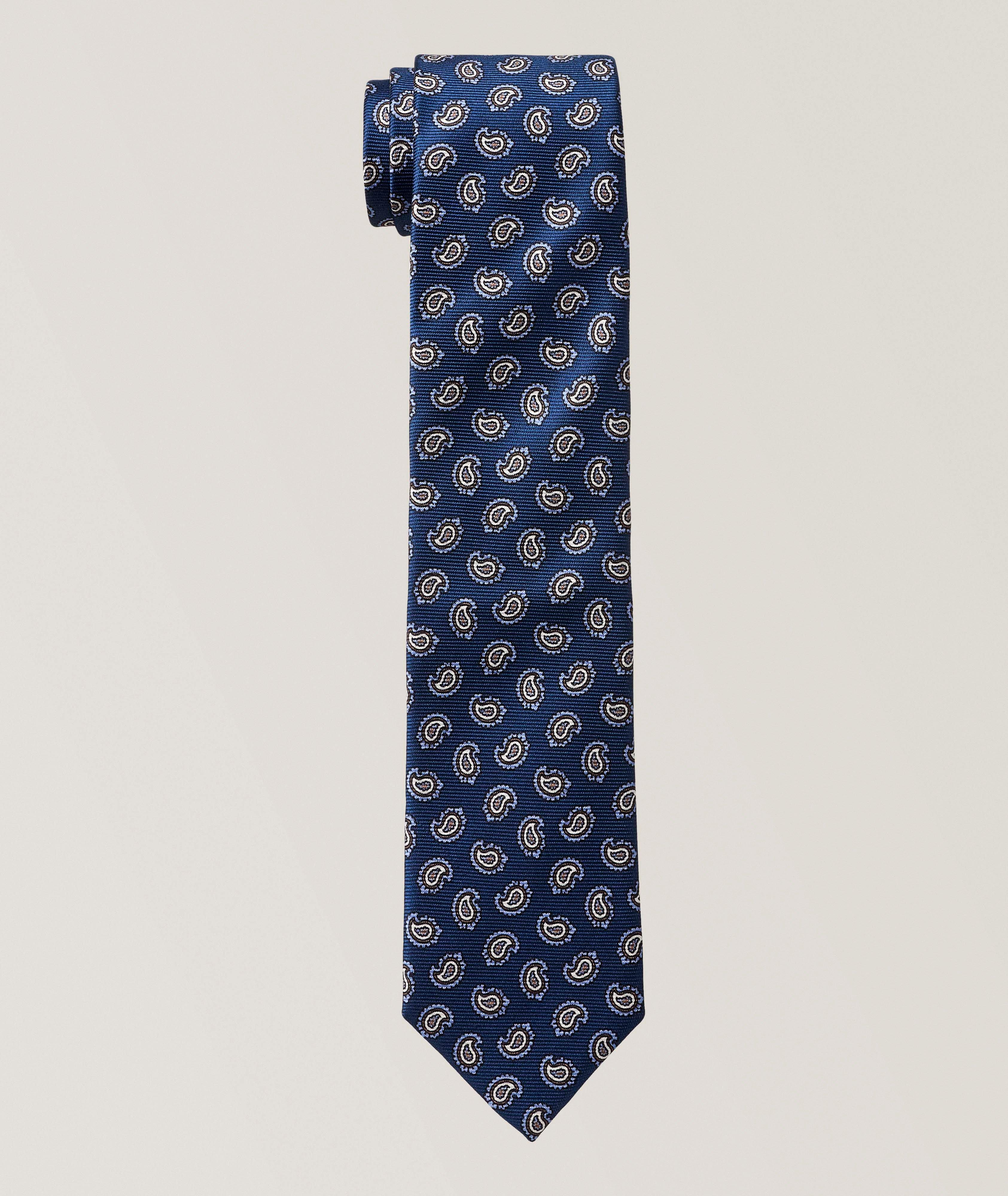 Altea Paisley Silk Tie 