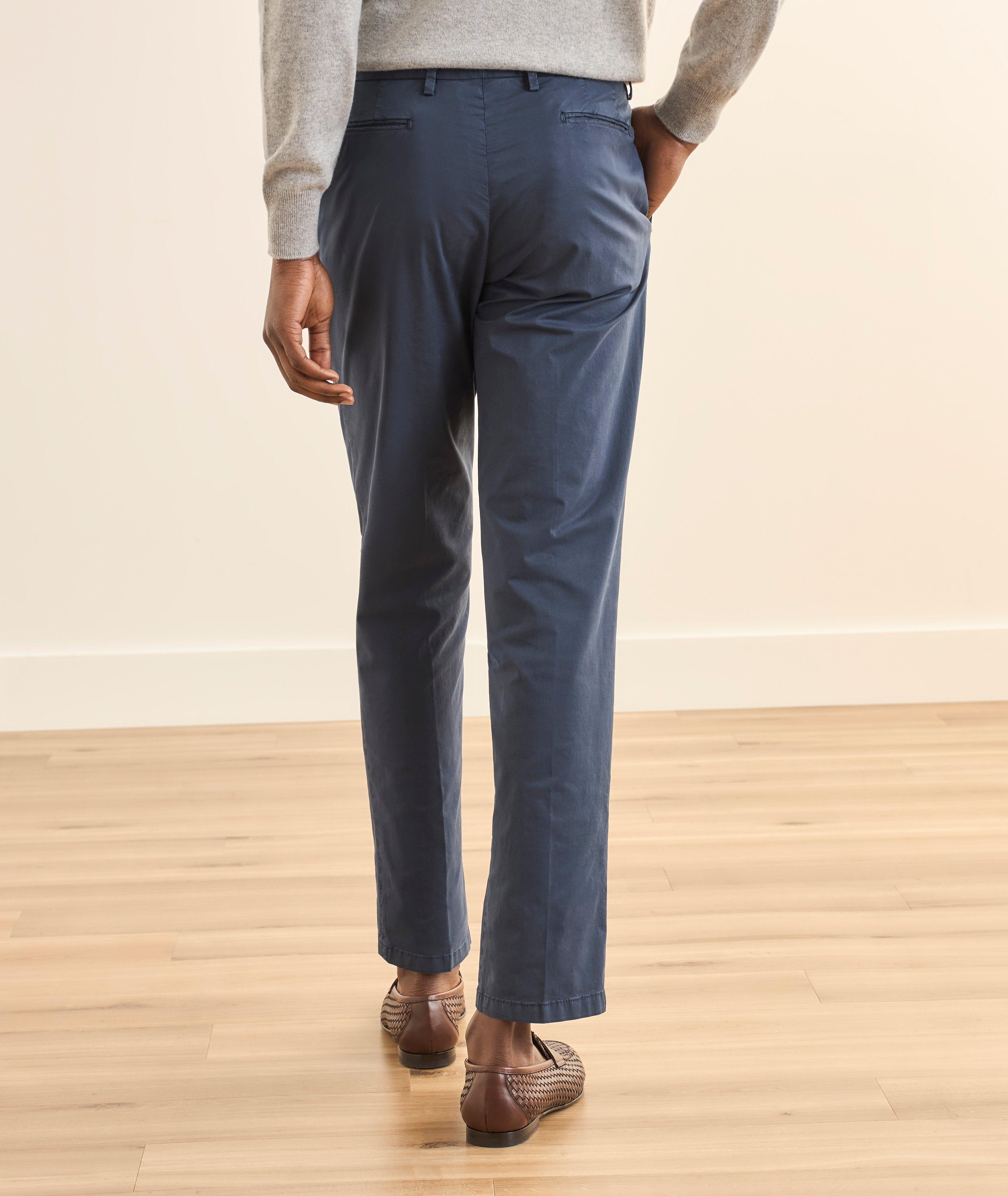 Stretch-Cotton Straight Chinos image 2