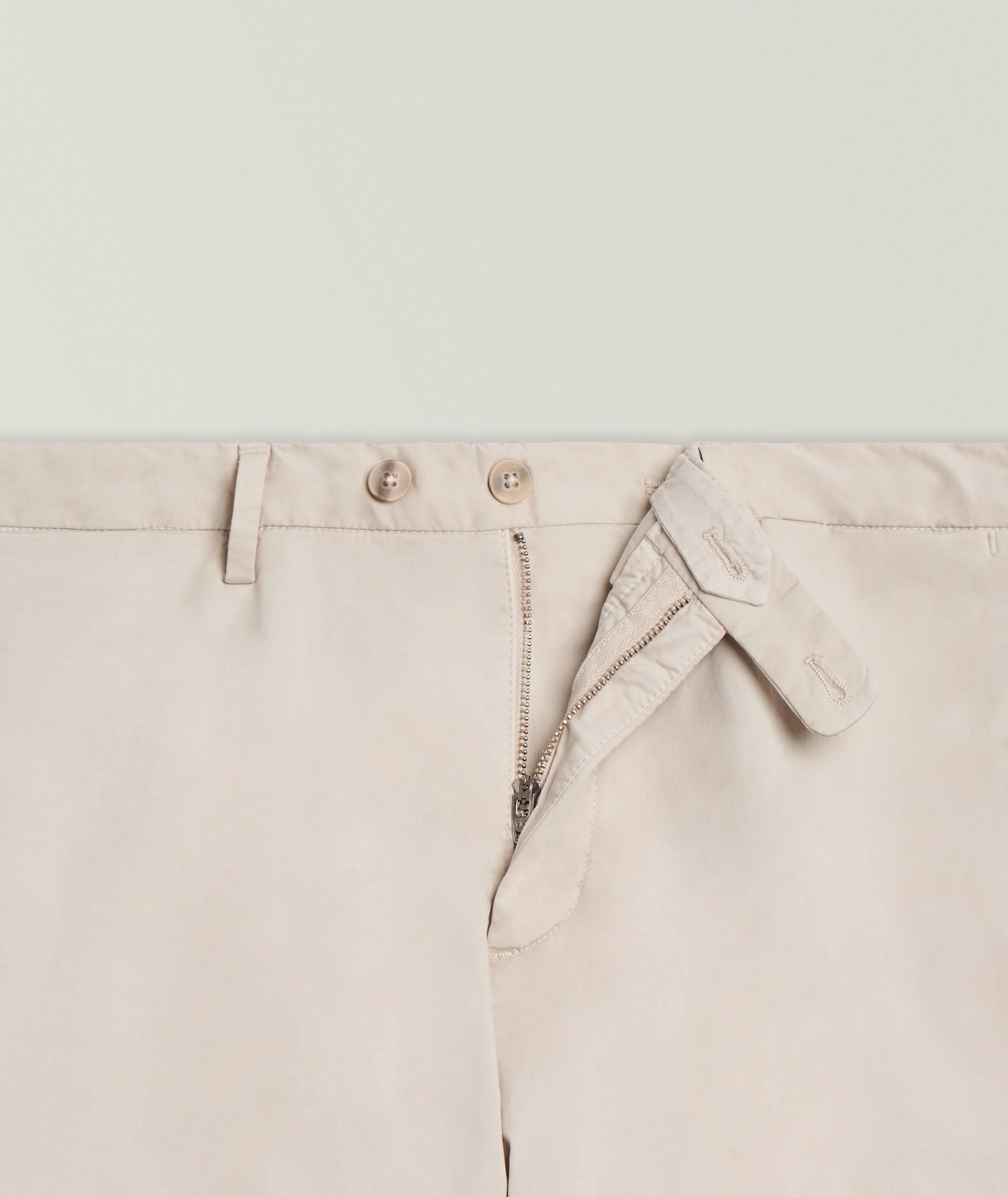 Stretch-Cotton Straight Chinos image 3