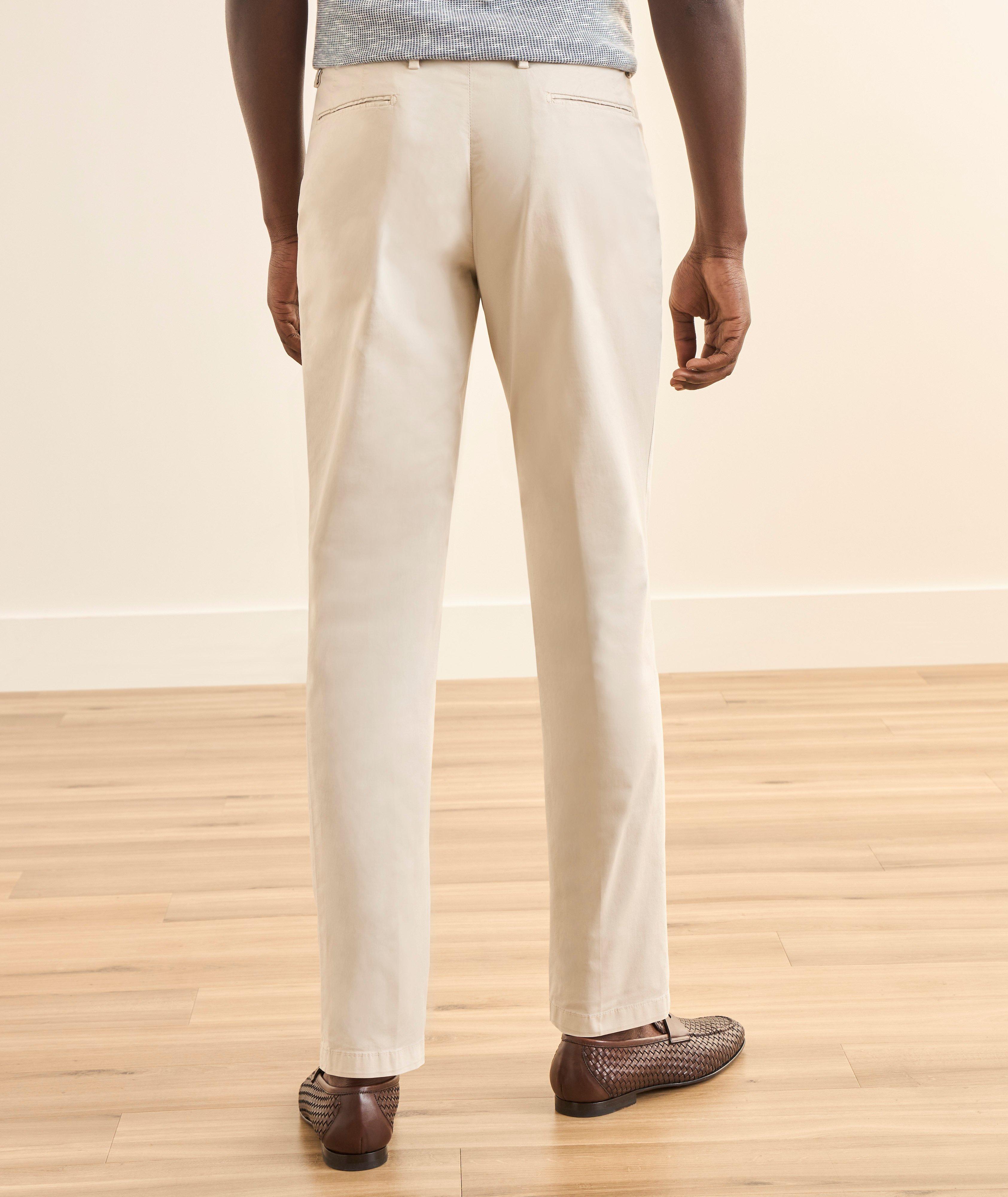 Stretch-Cotton Straight Chinos image 2