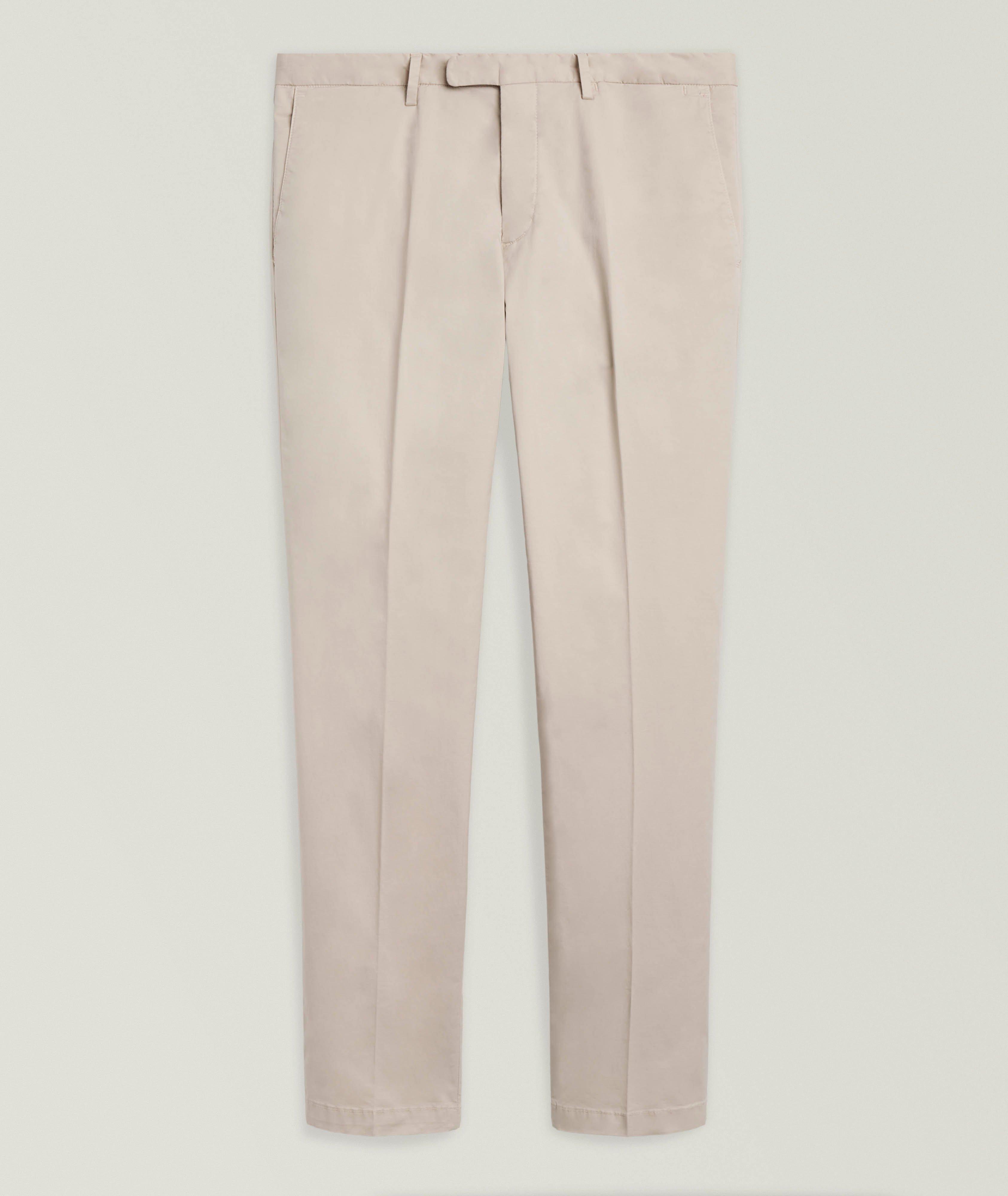 Boglioli Stretch-Cotton Straight Chinos