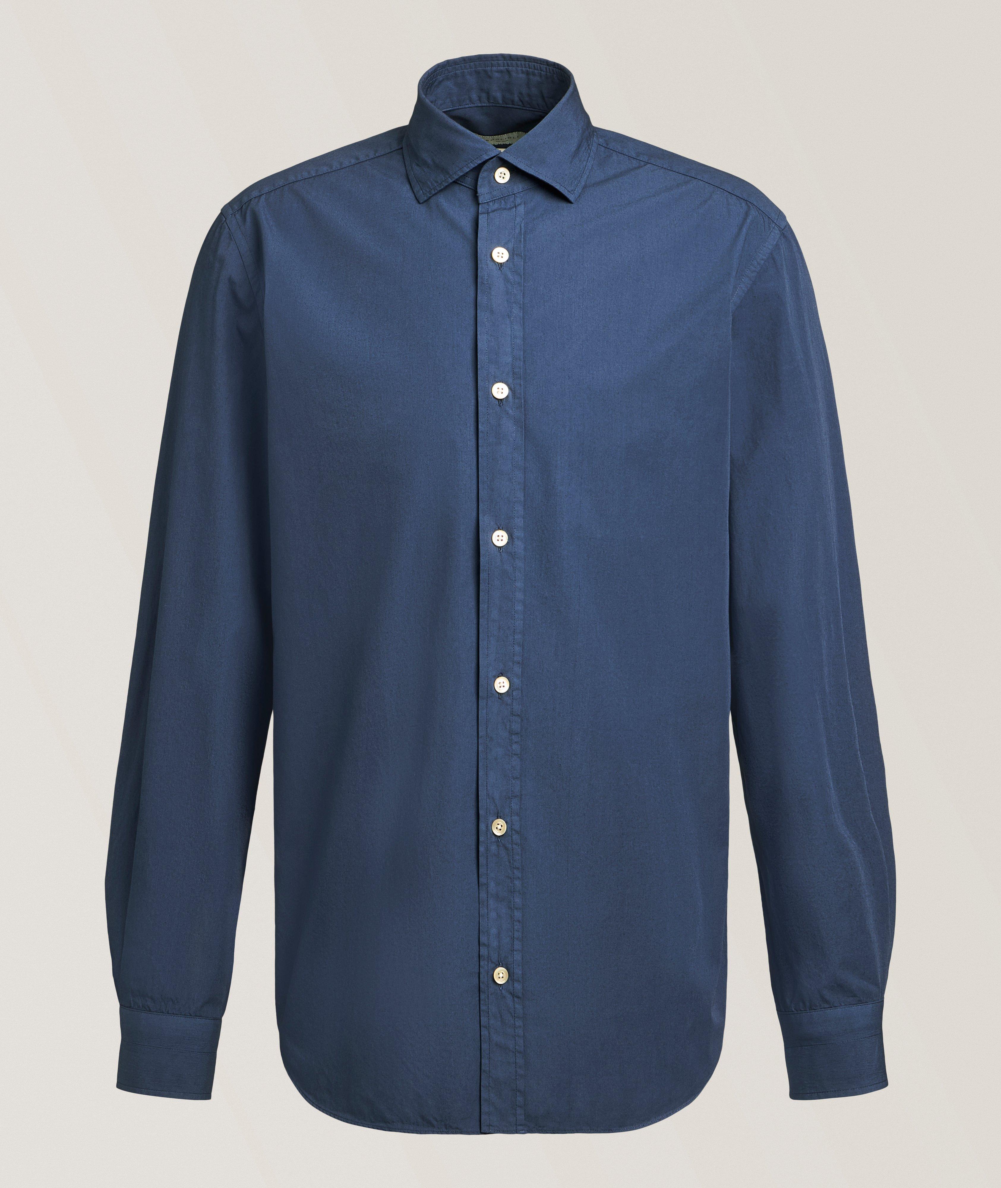 Boglioli Chemise popeline coton unie