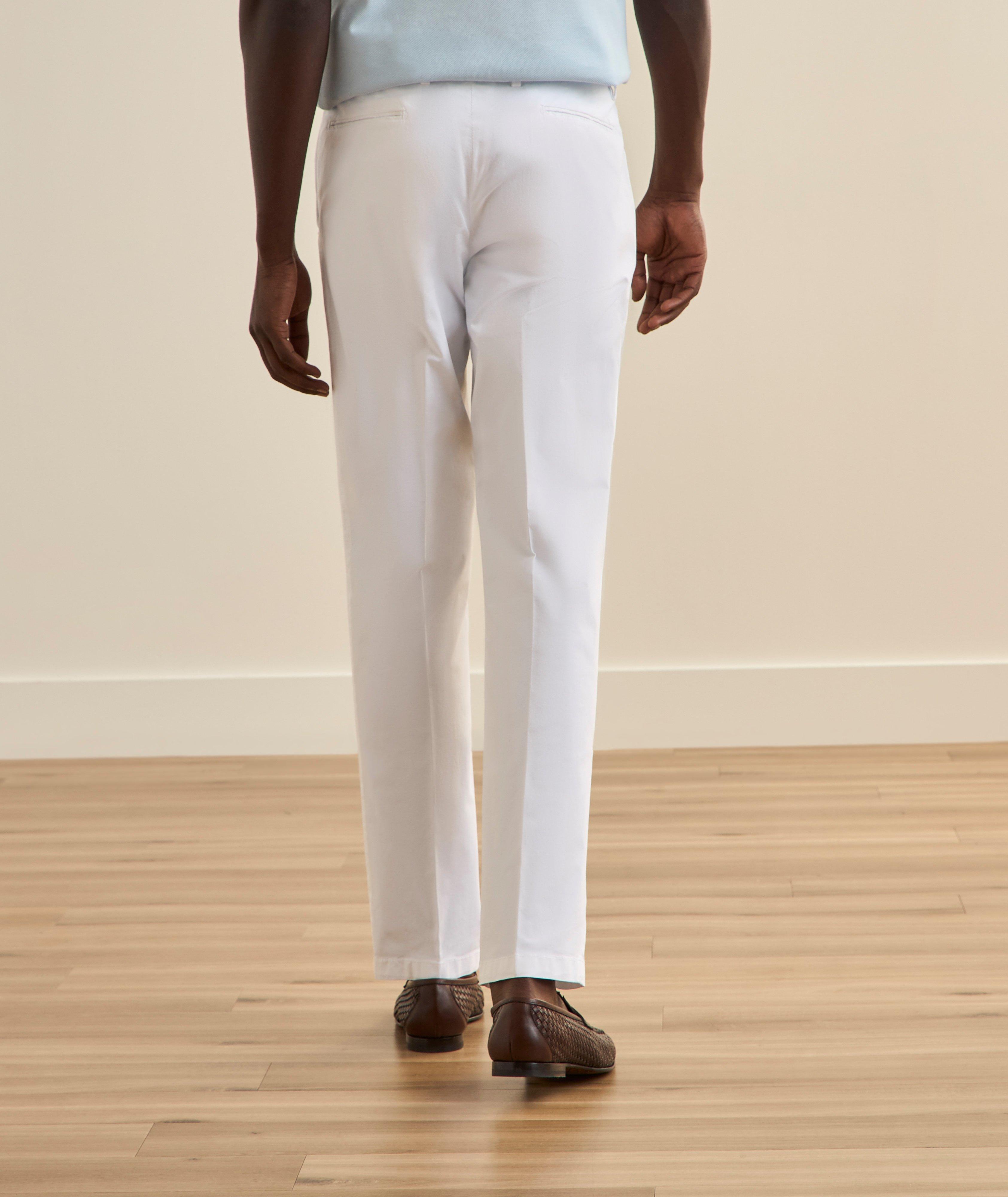 Stretch-Cotton Straight Chinos image 2