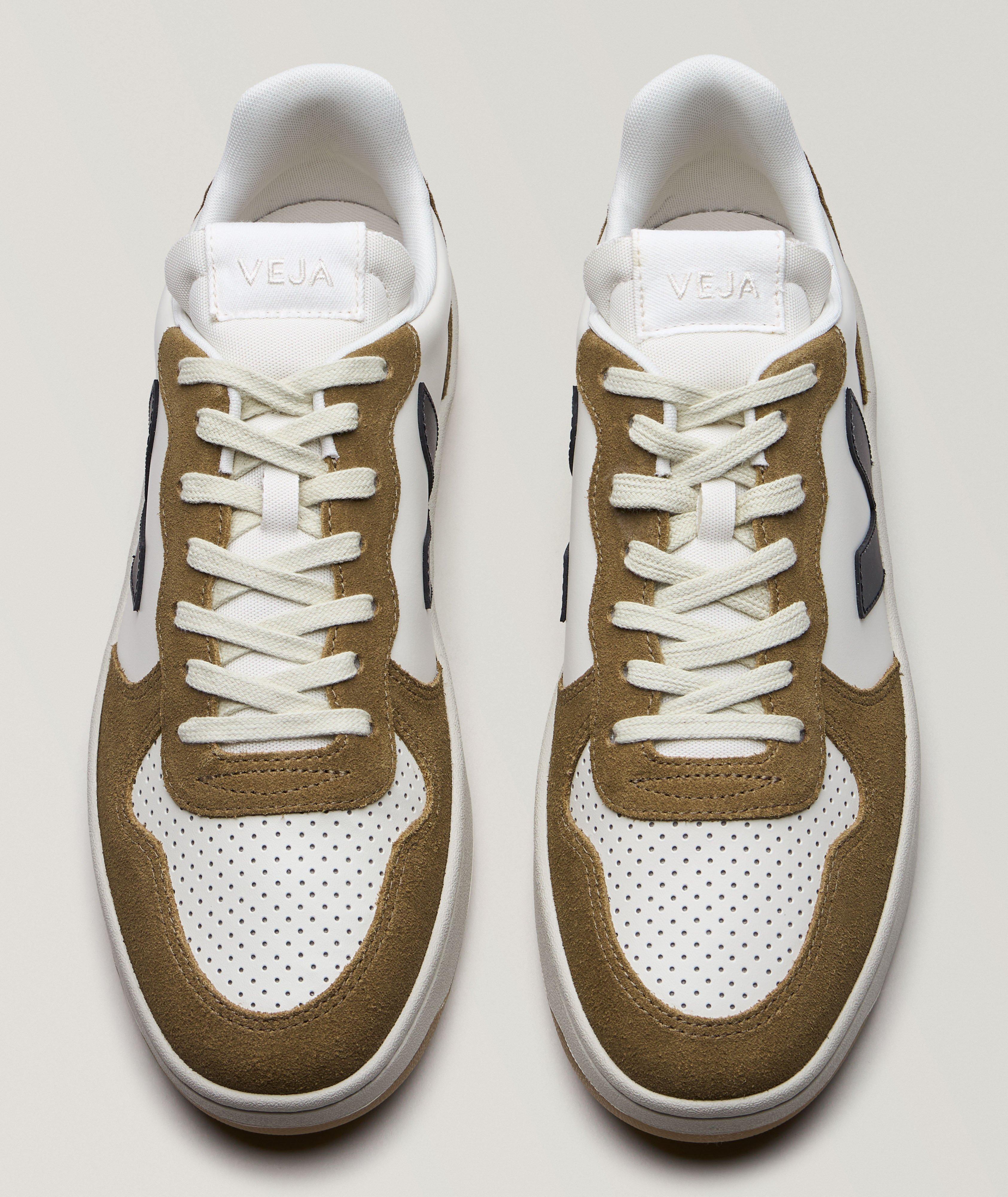 V-10 Prime Leather & Suede Sneakers image 1