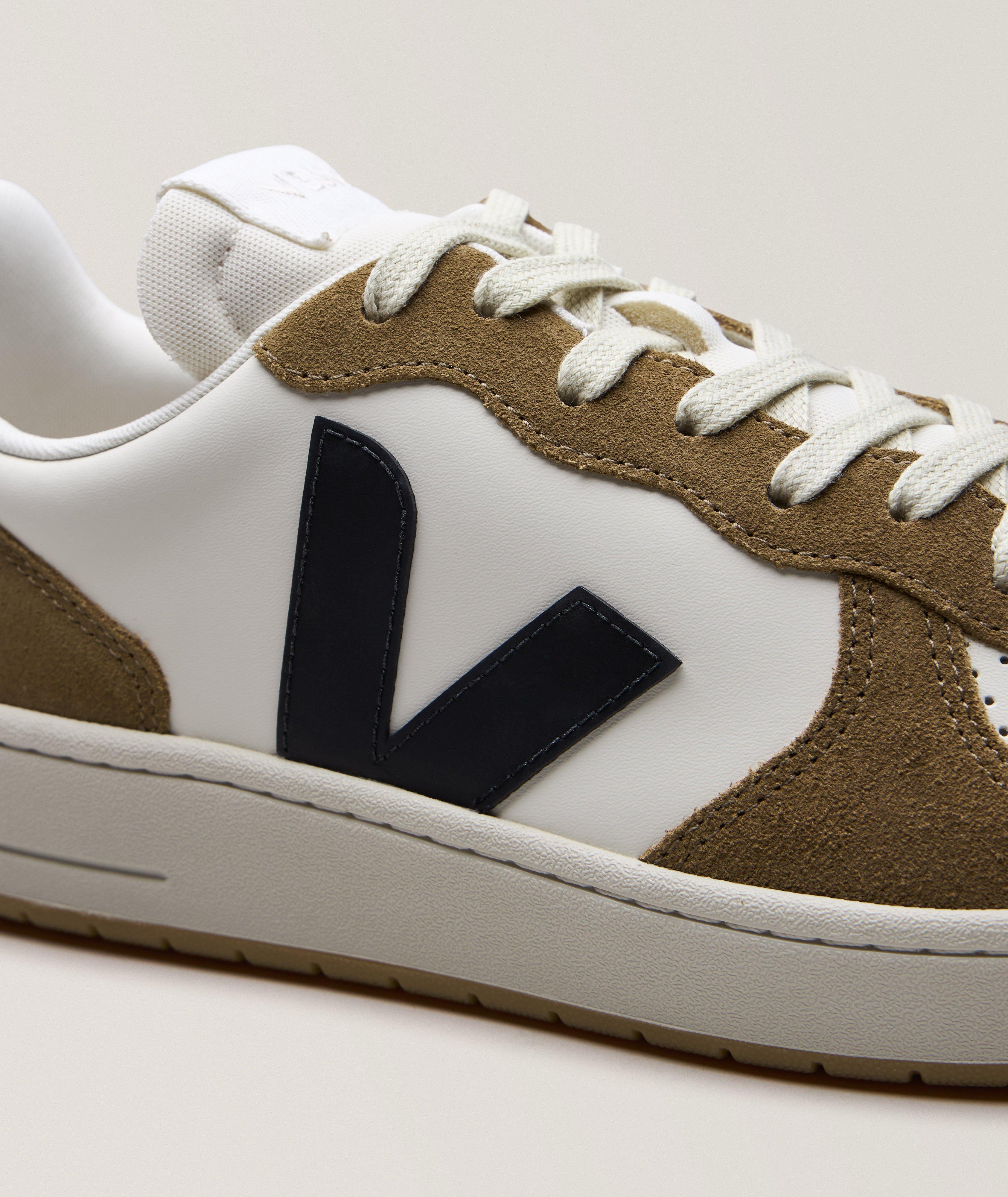 V-10 Prime Leather & Suede Sneakers image 2