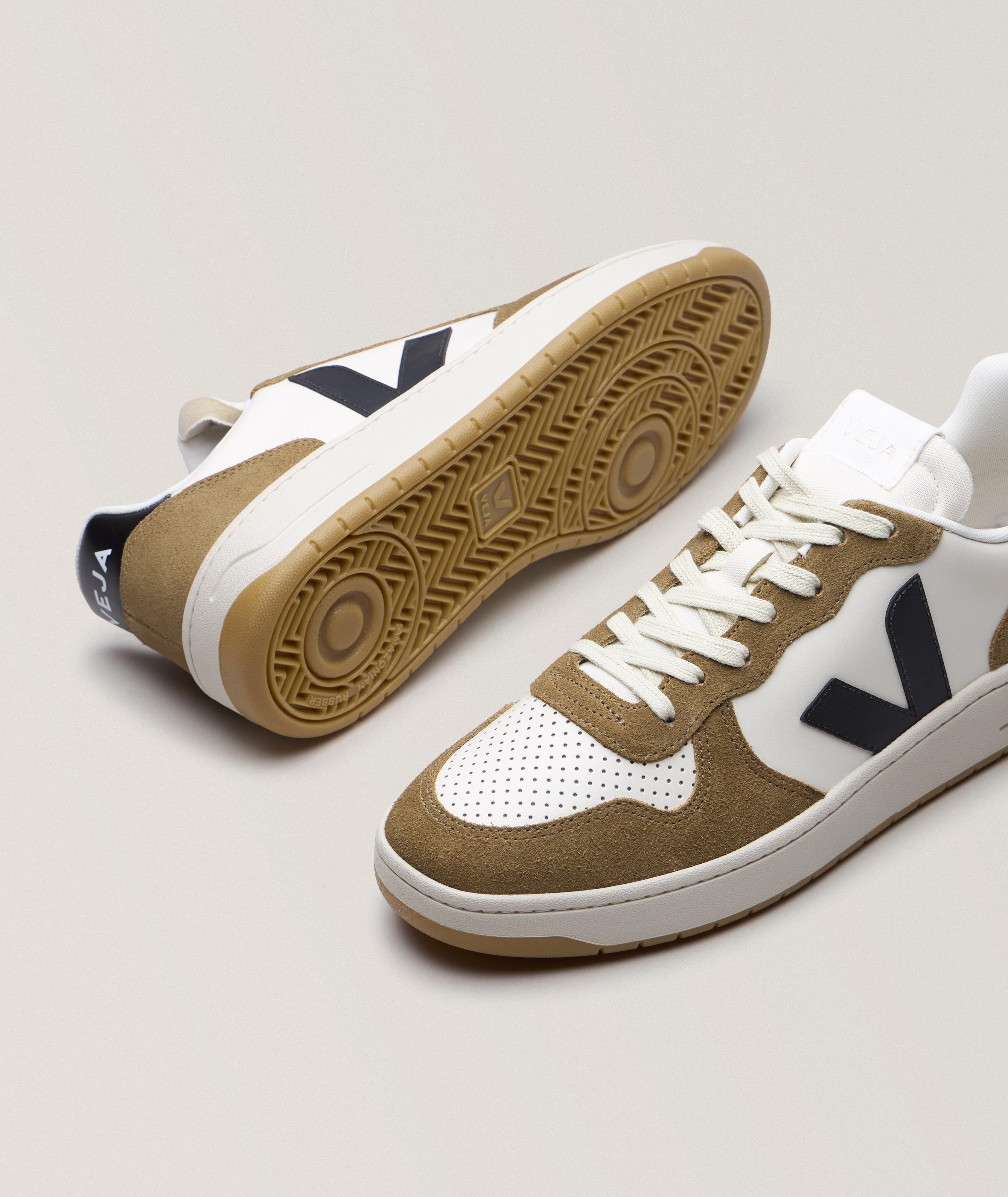 V-10 Prime Leather & Suede Sneakers image 3