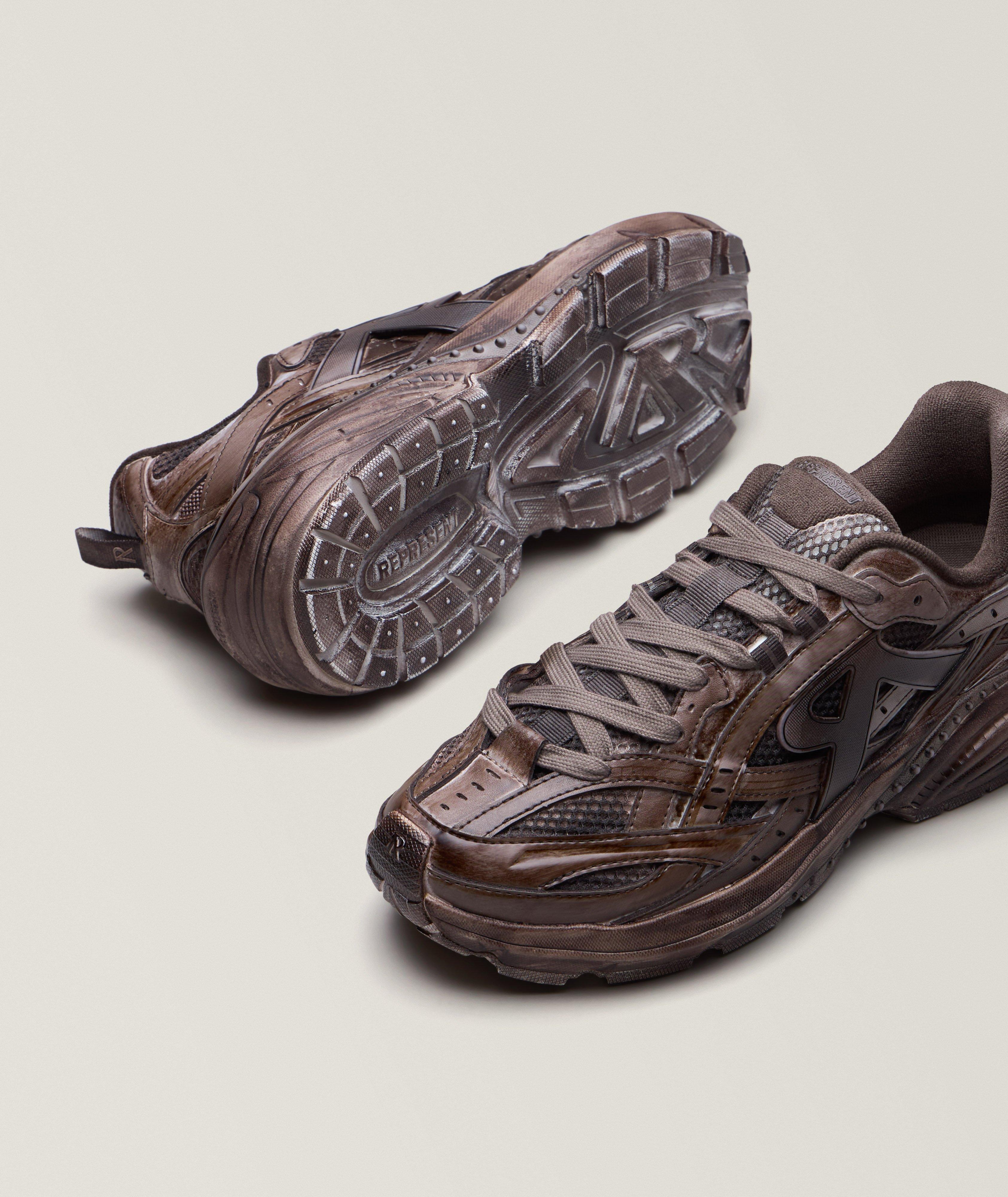 Dip Dye Storm Runner Distressed Sneakers image 3