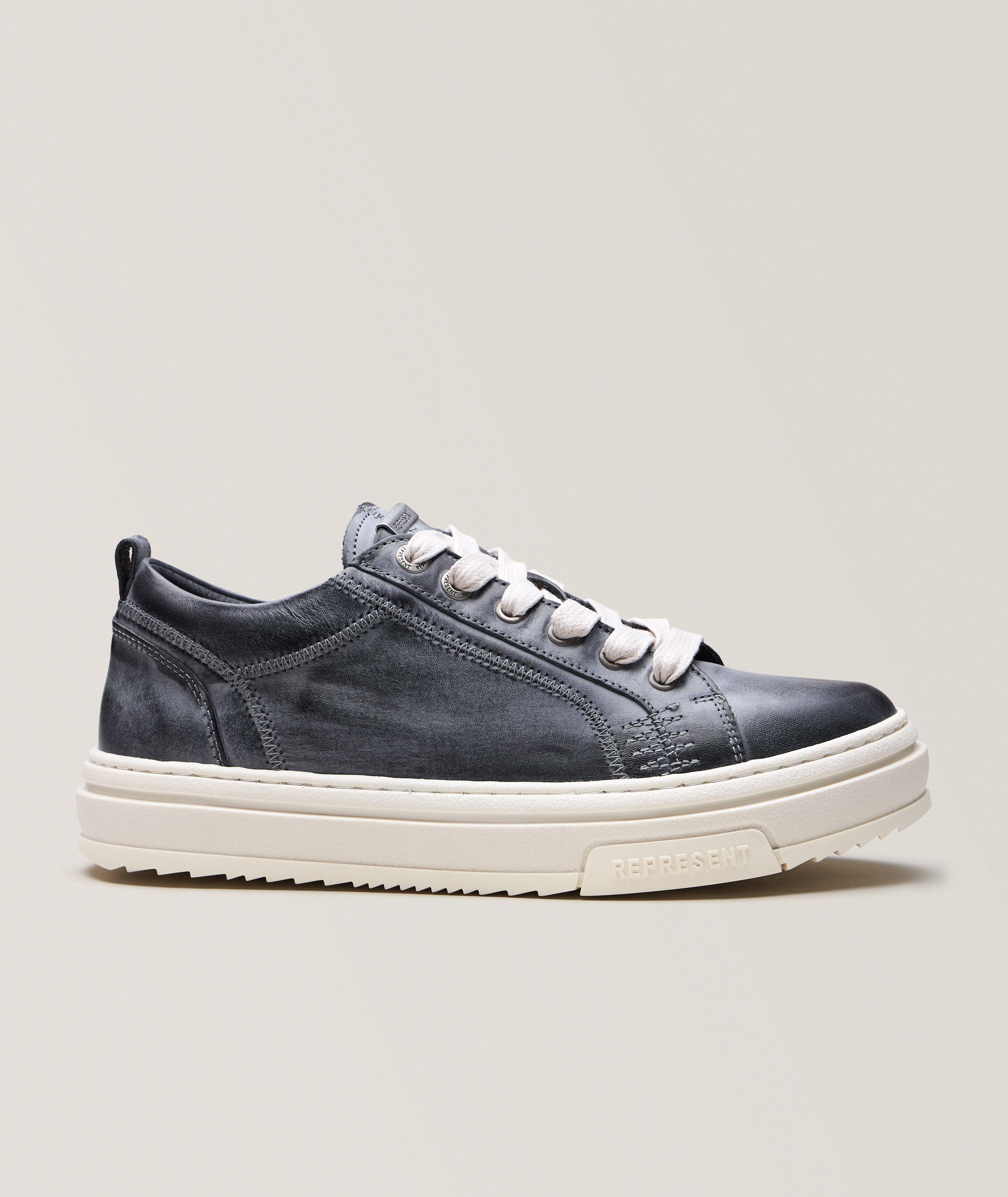 HTN Low Distressed Sneakers image 0