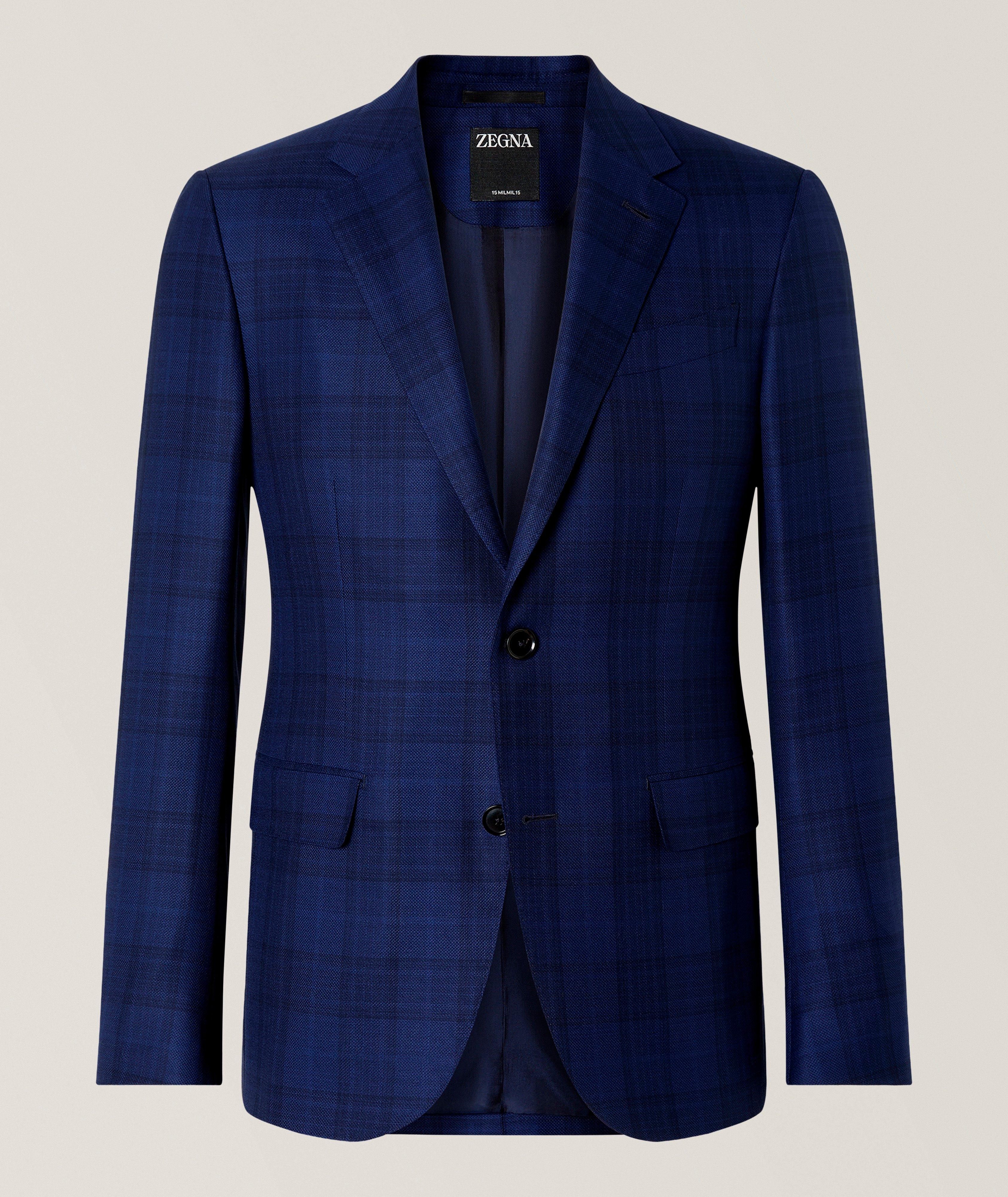 ZEGNA Check Wool Sport Jacket