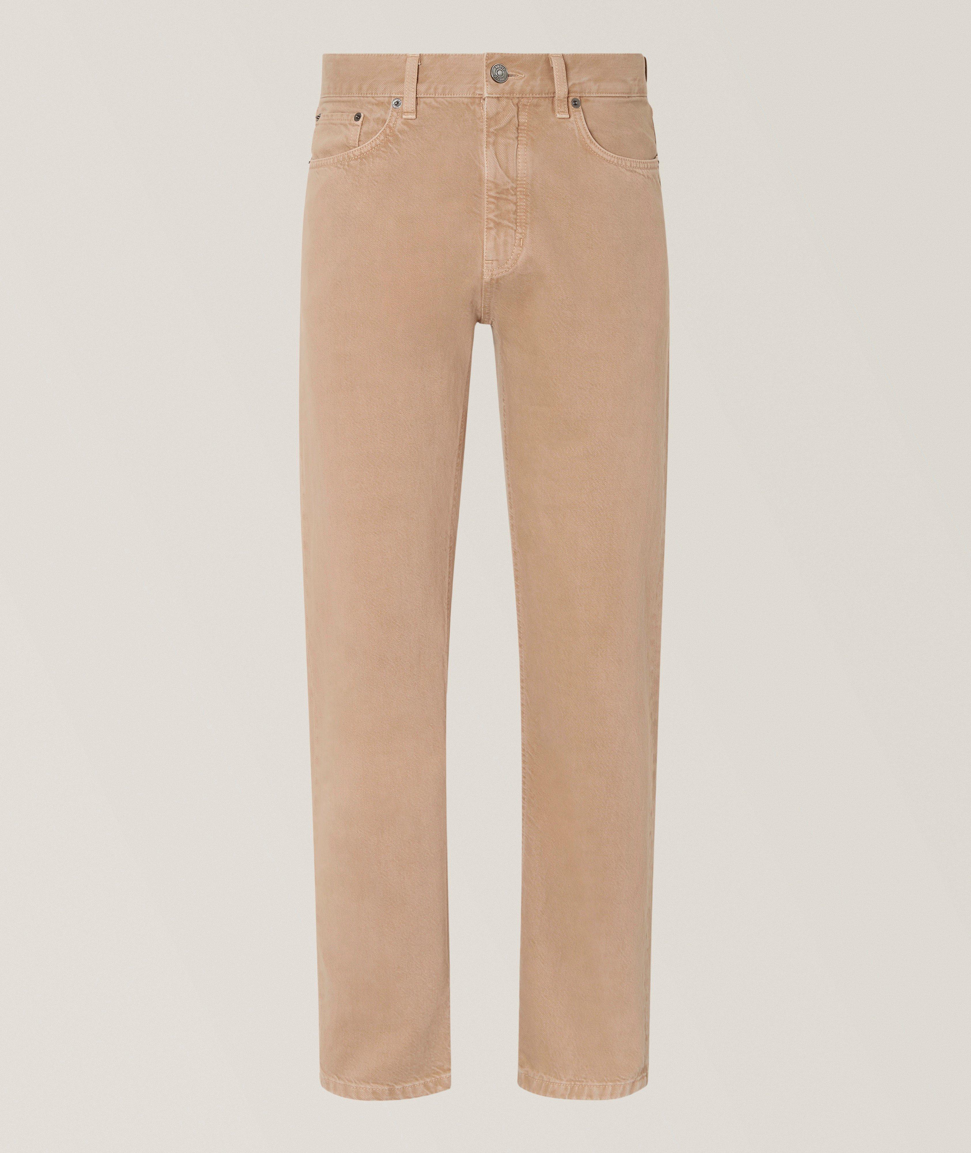 ZEGNA Garment-Dyed Cotton Roccia Pants