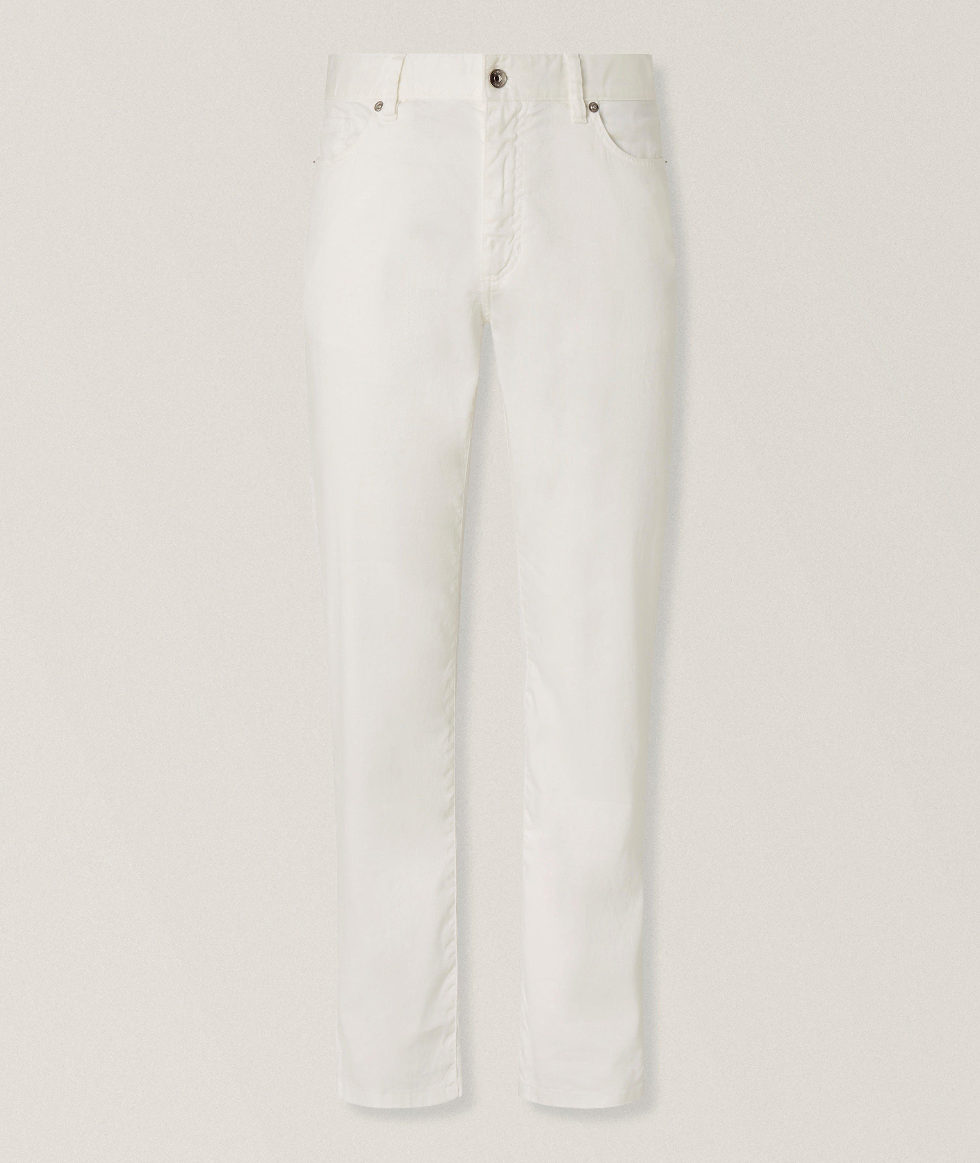 ZEGNA Stretch Linen-Cotton Roccia Pants