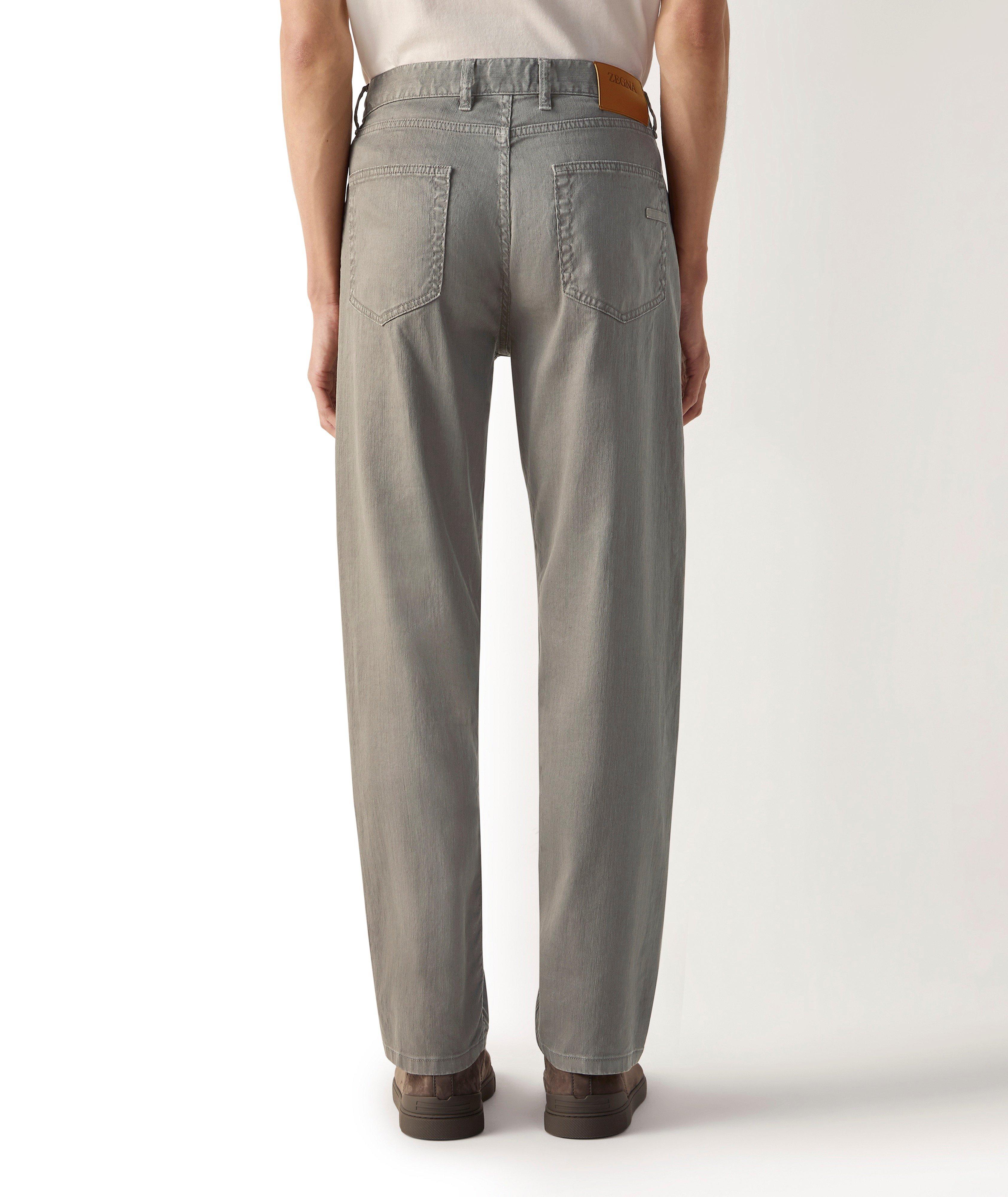 Pantalon Roccia lin-coton extensible image 2