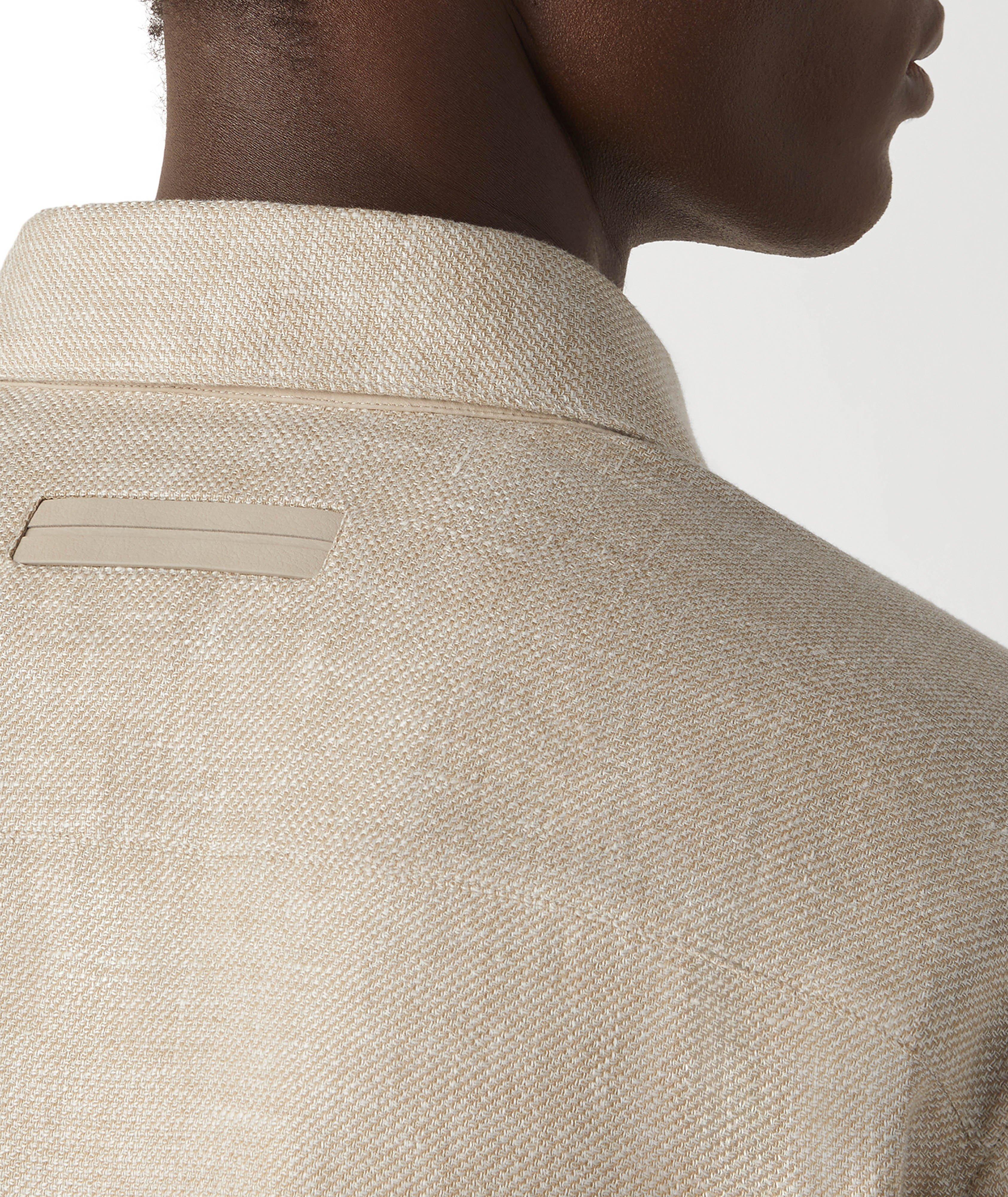 Cashmere-Linen-Silk Overshirt image 3