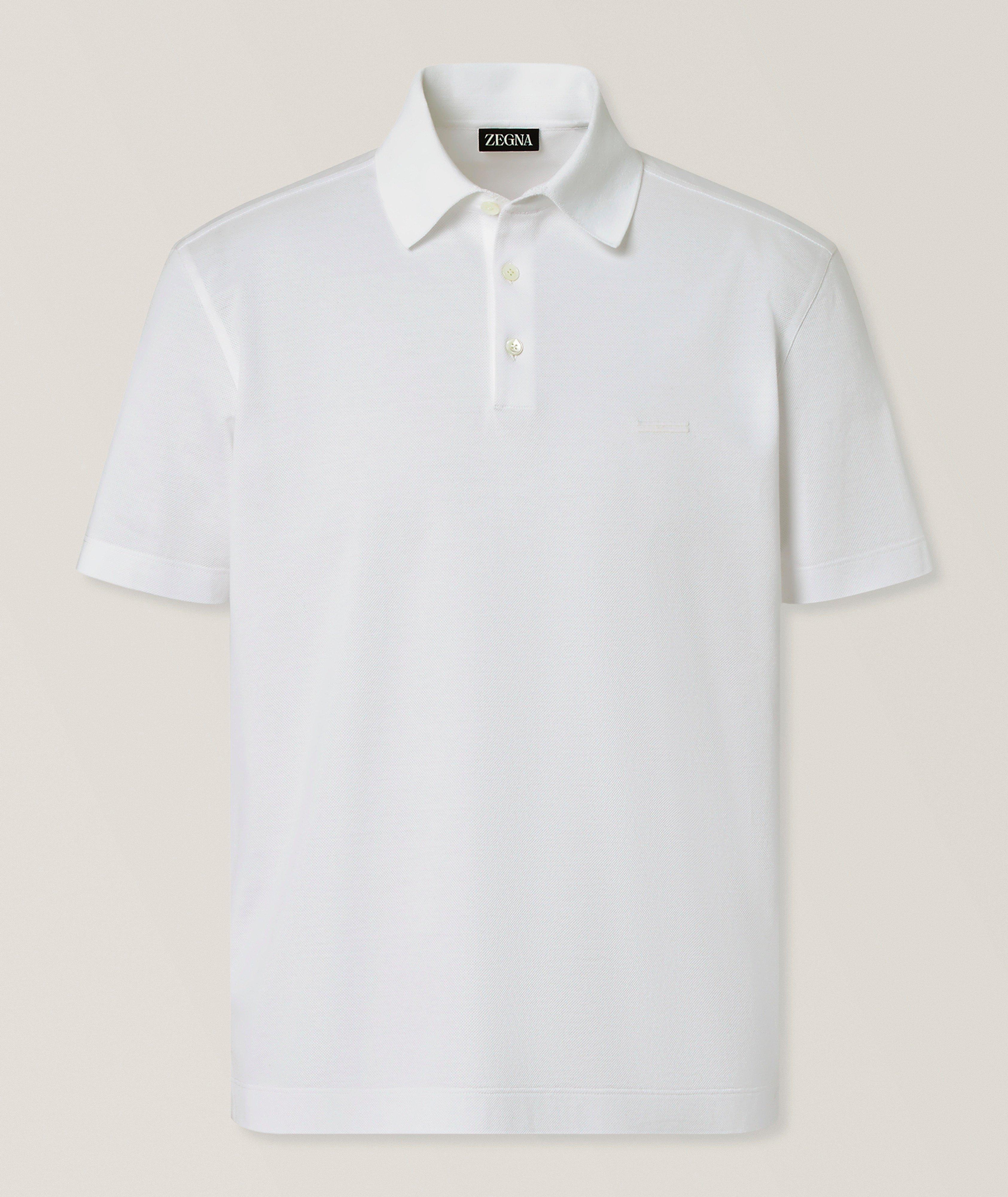 ZEGNA Cashseta Light Long-Sleeve Polo | Sweaters & Knits | Harry Rosen