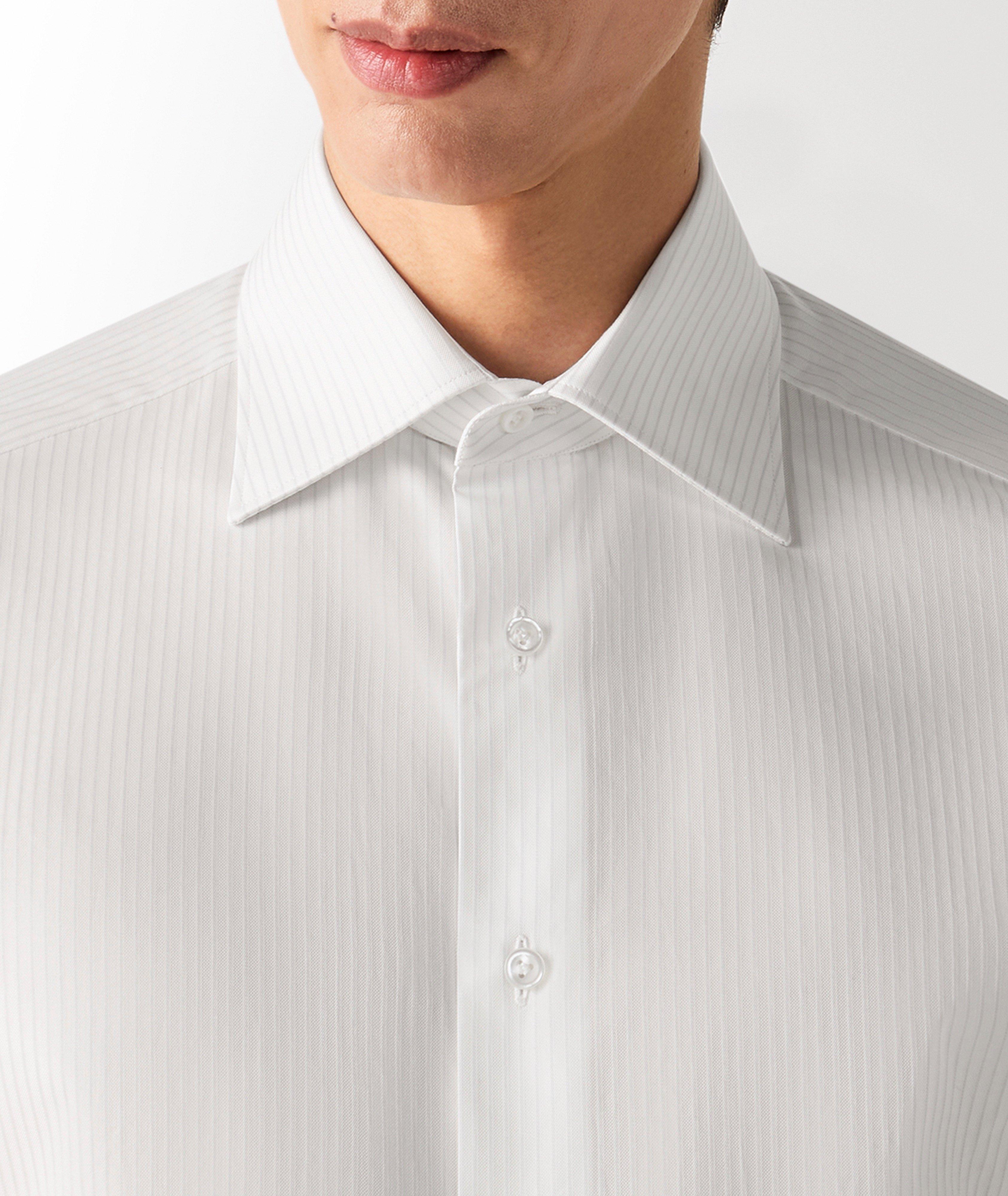 Chemise habillée coton rayé Centoventimila image 3