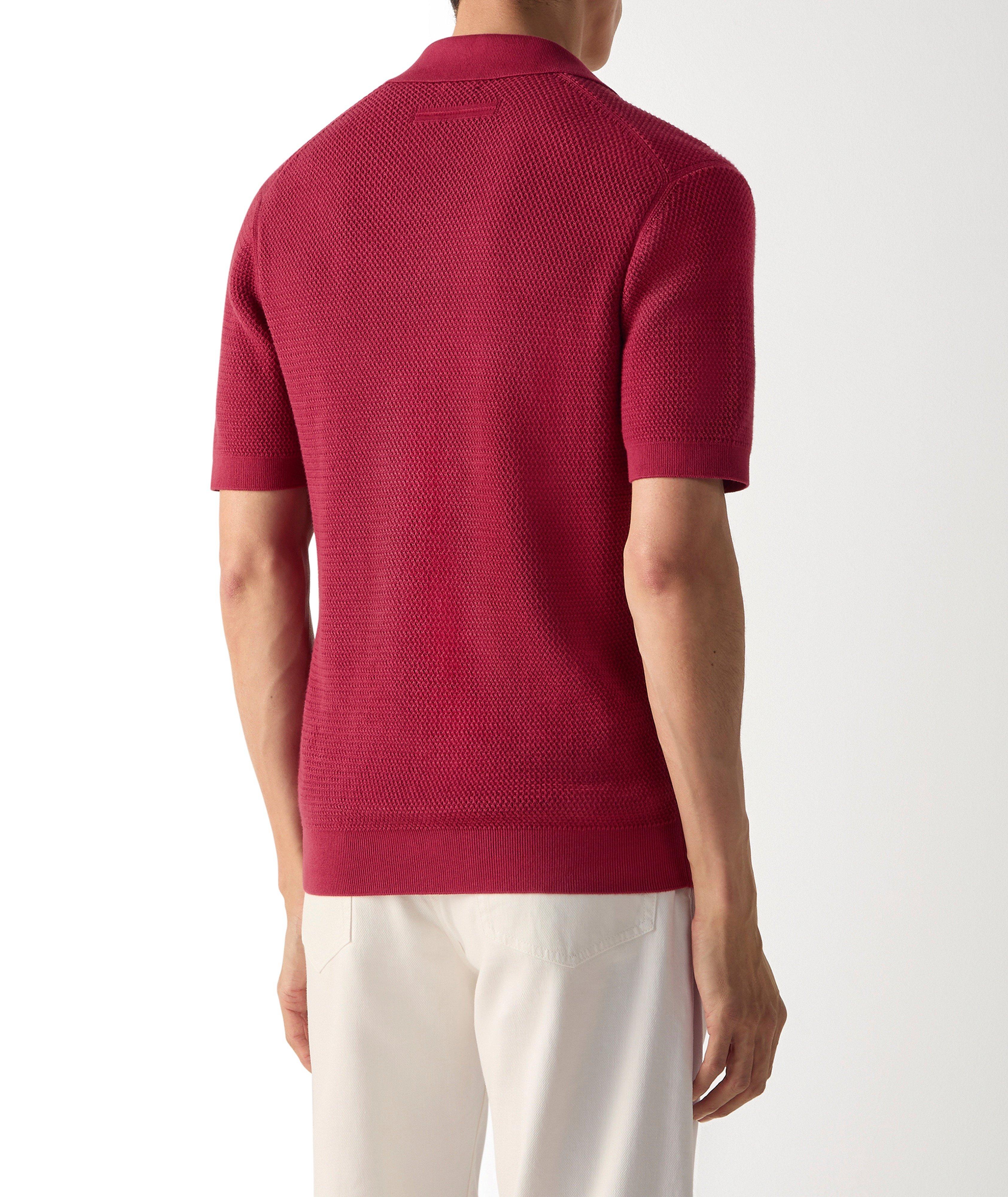 Premium Cotton Johnny Collar Polo image 2