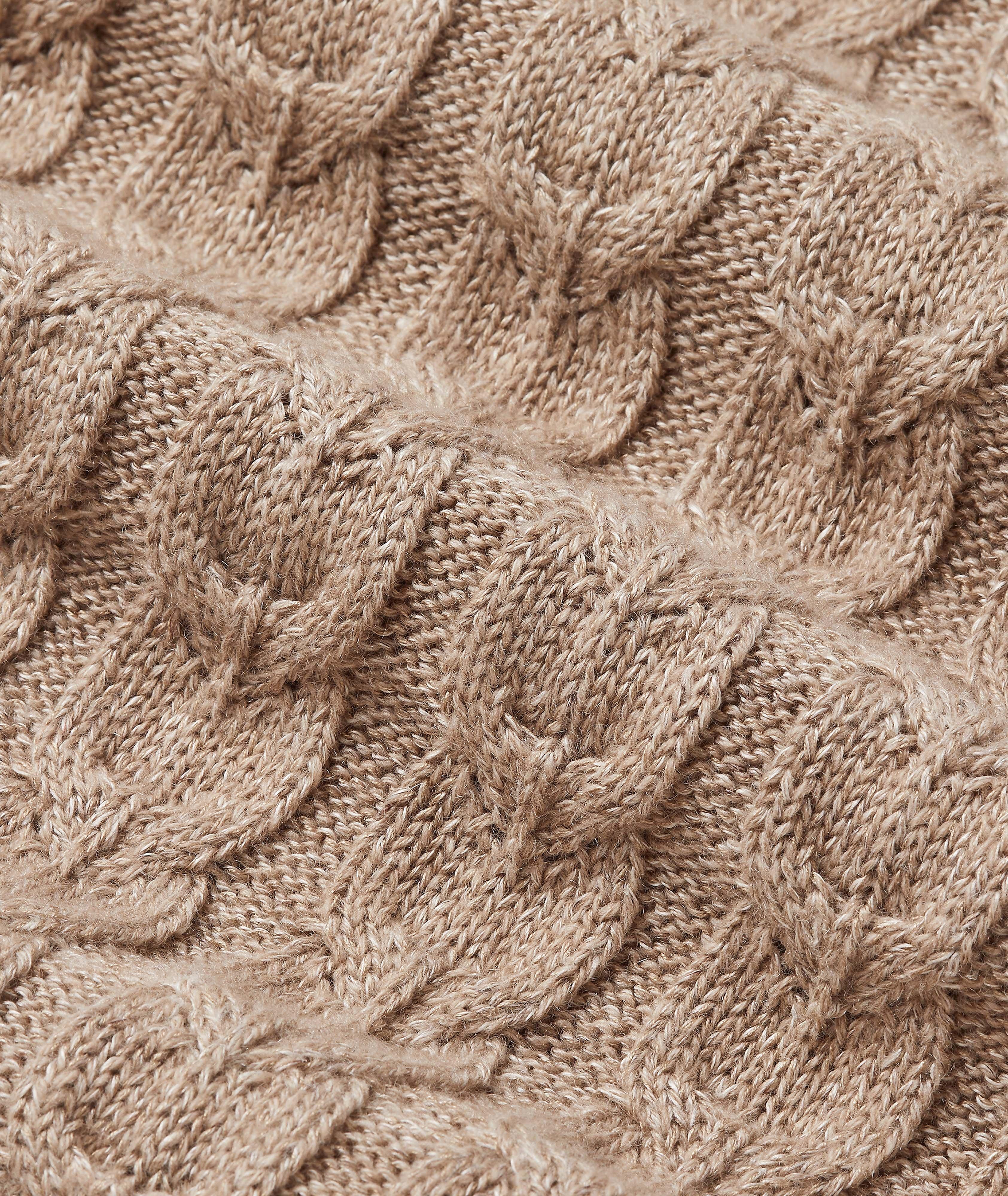 Pull lin-cachemire-soie mélange encolure ronde image 4