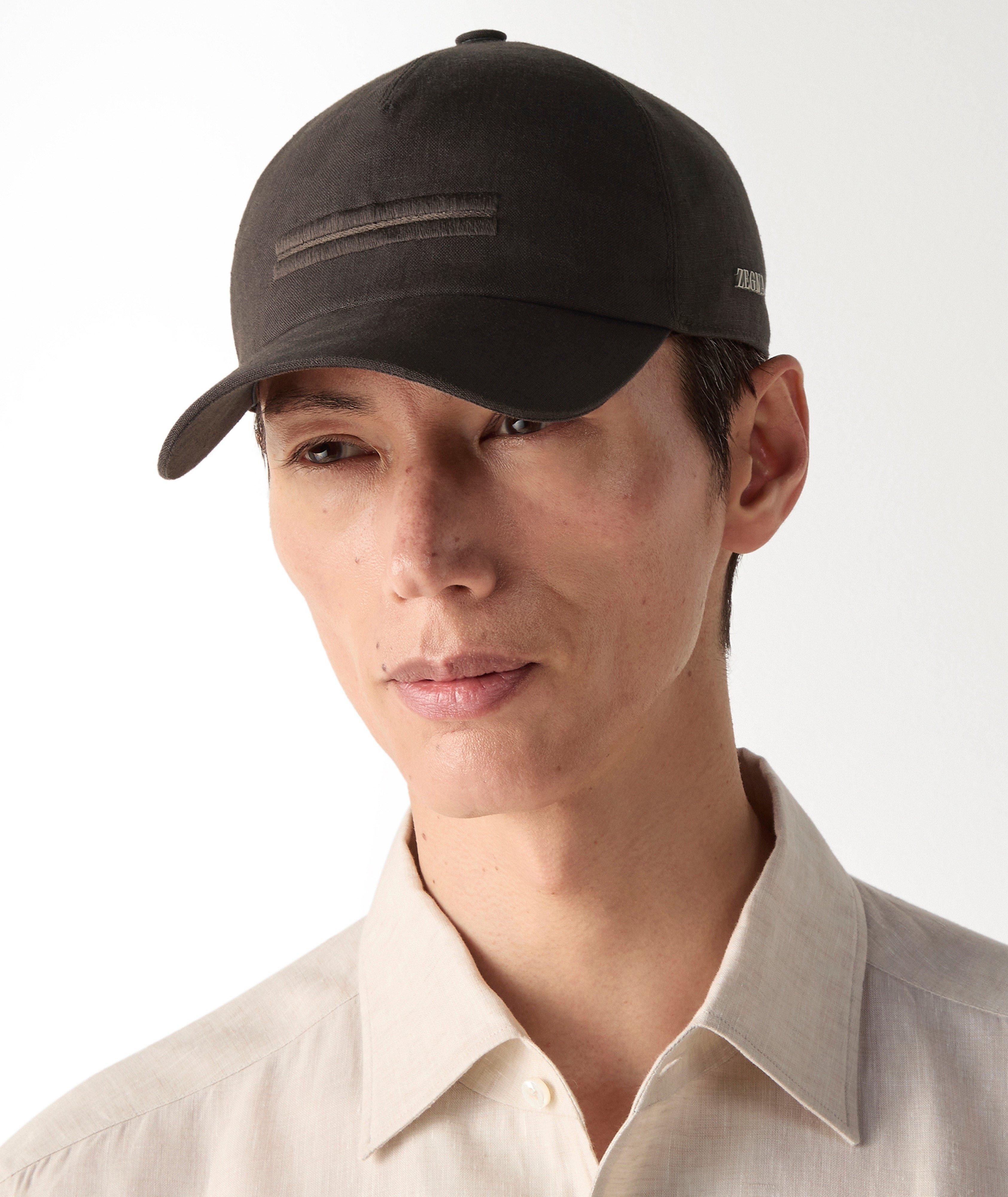 Oasi Linen Baseball Cap image 3