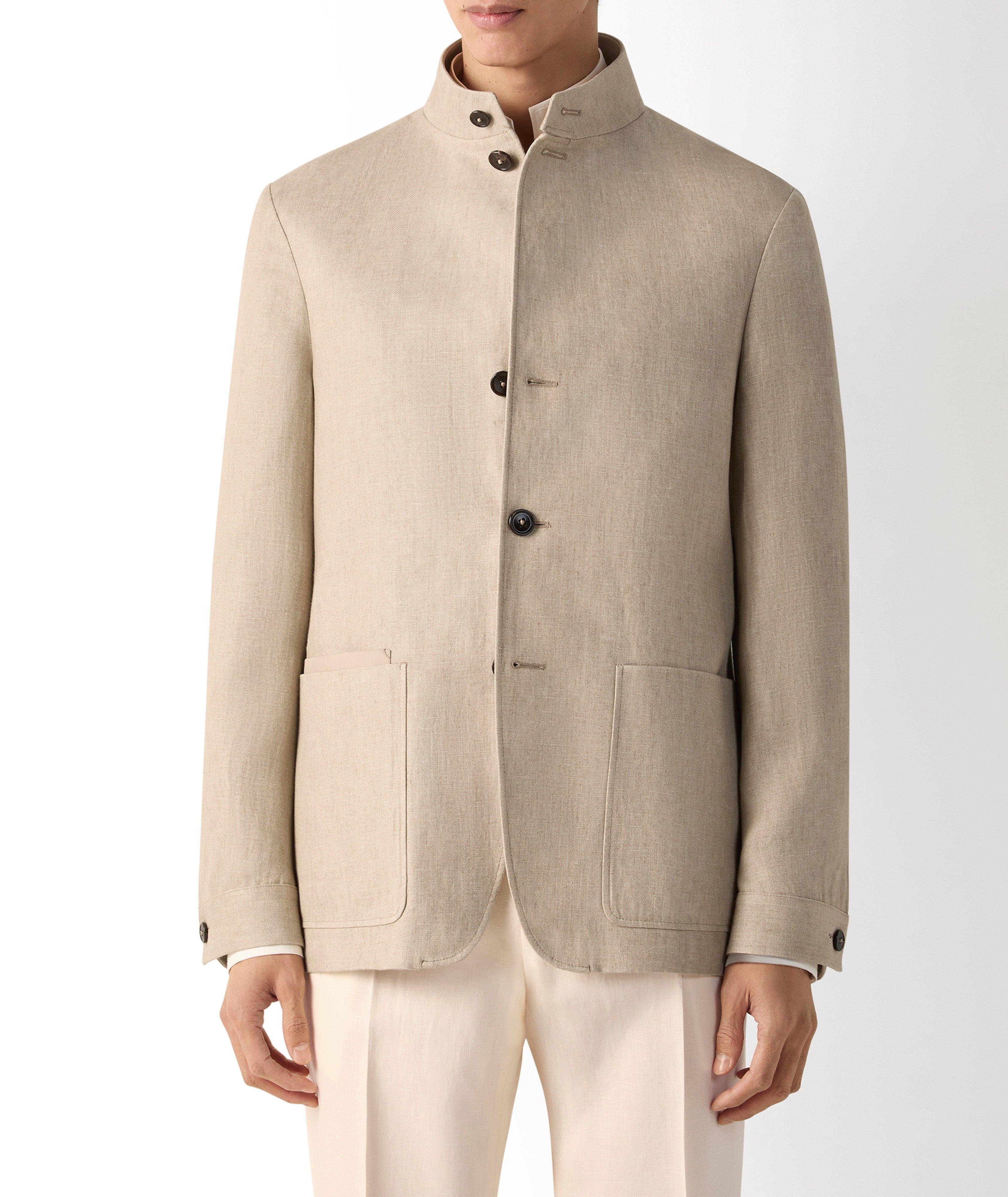 ZEGNA Oasi Linen Il Conte Chore Jacket | Coats | Harry Rosen