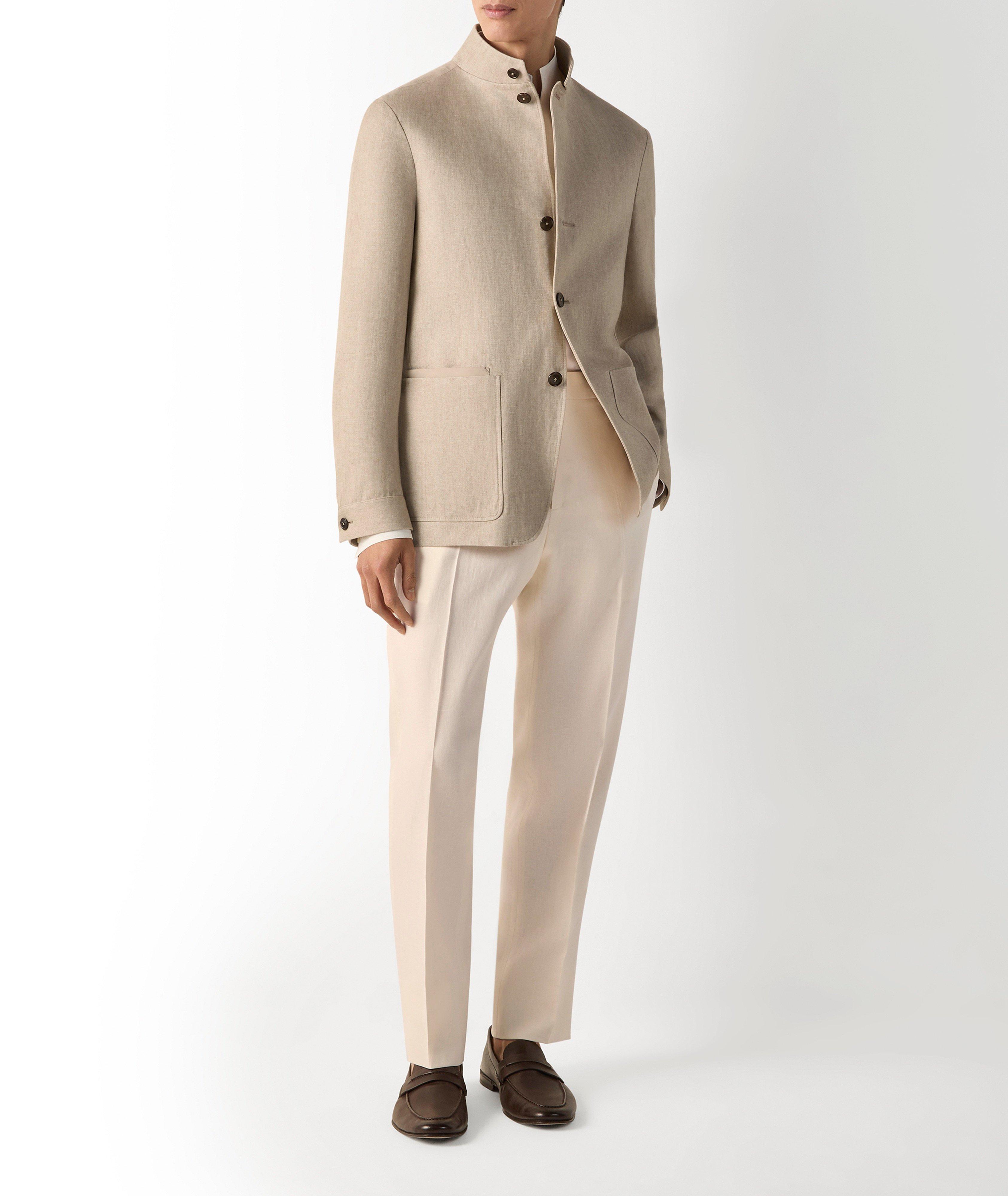 ZEGNA Oasi Linen Il Conte Chore Jacket | Coats | Harry Rosen