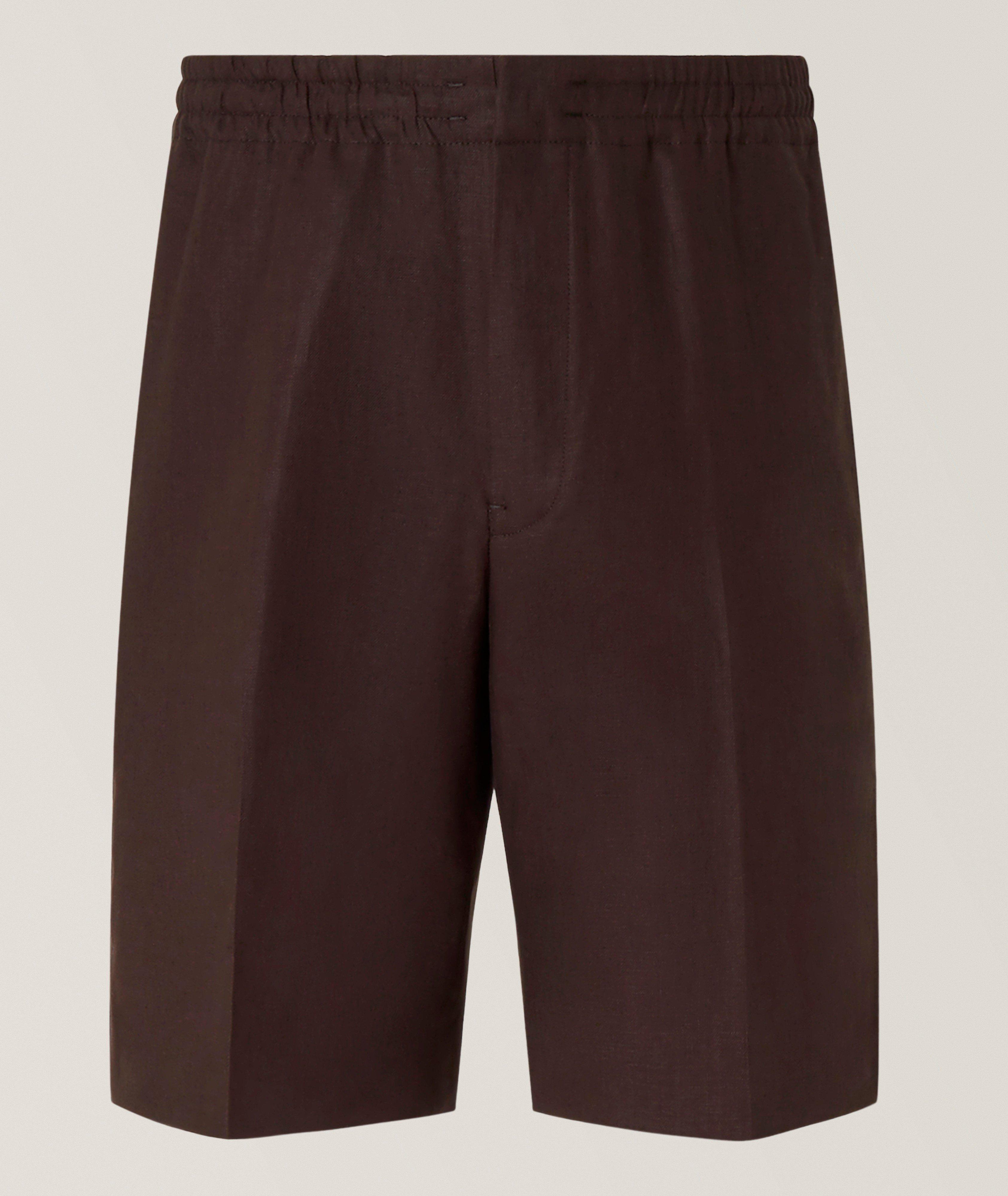 ZEGNA Oasi Linen Shorts
