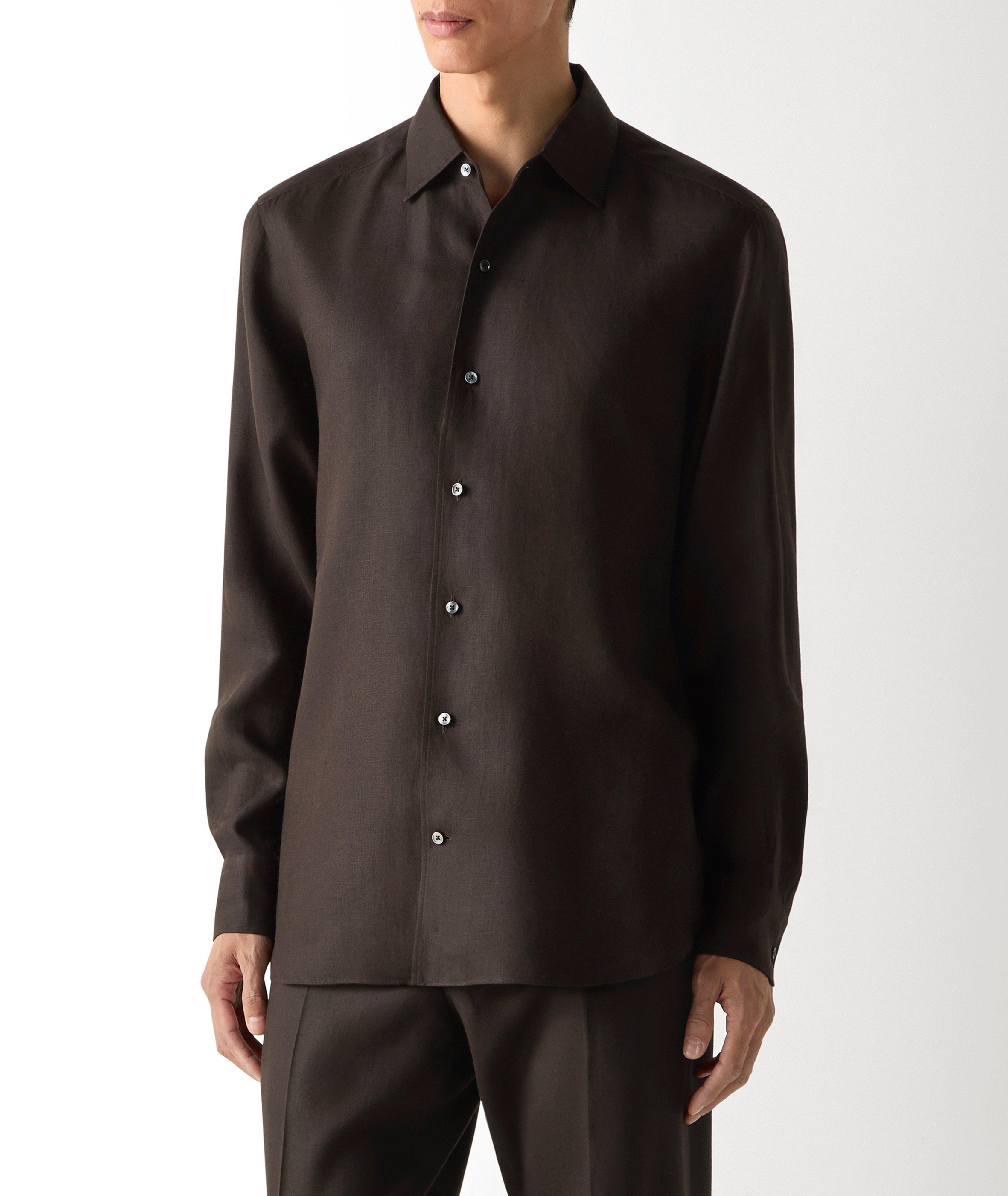 Chemise habillée lin Oasi image 1