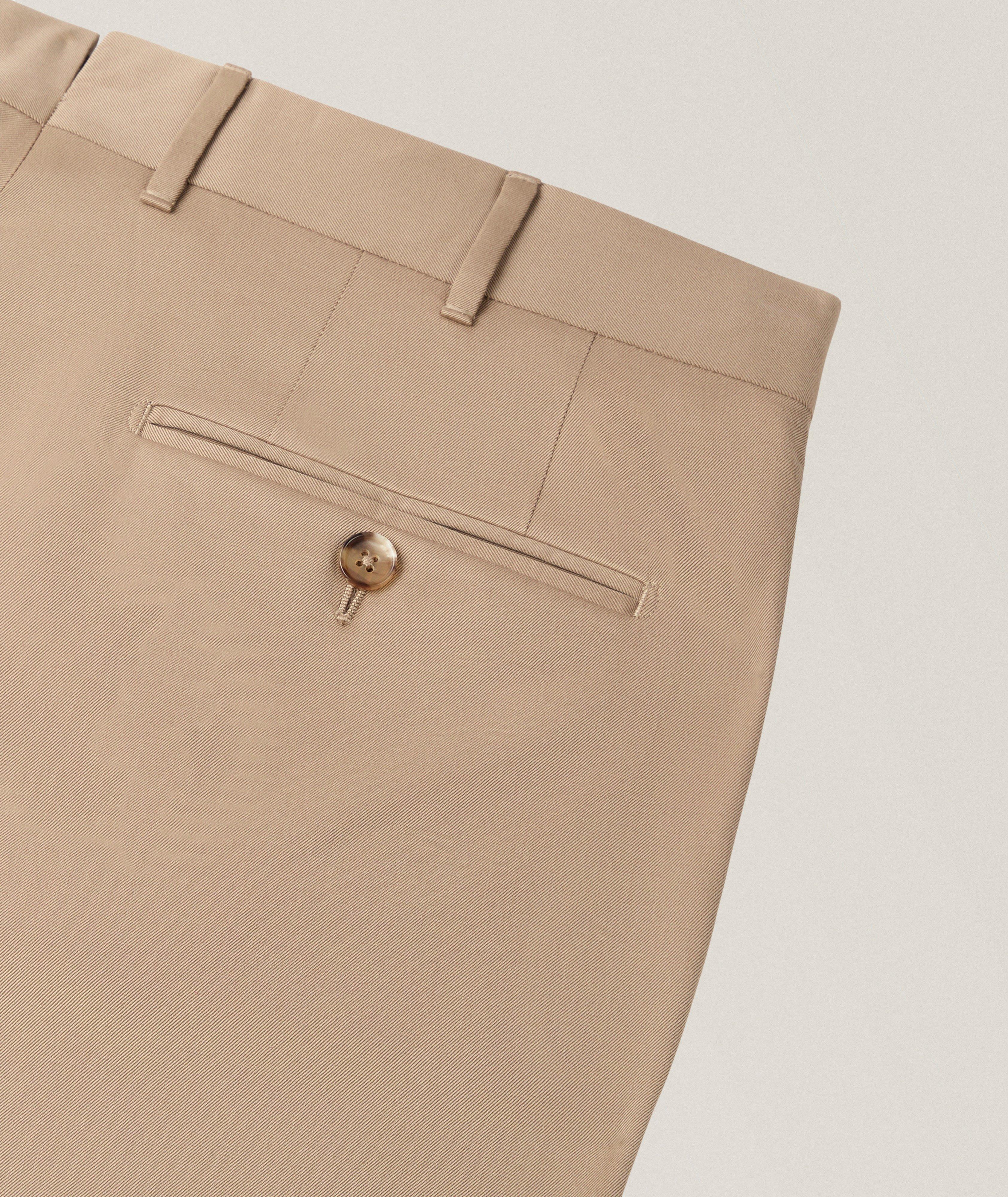 Centoventimila Cotton-Wool Dress Pants image 1